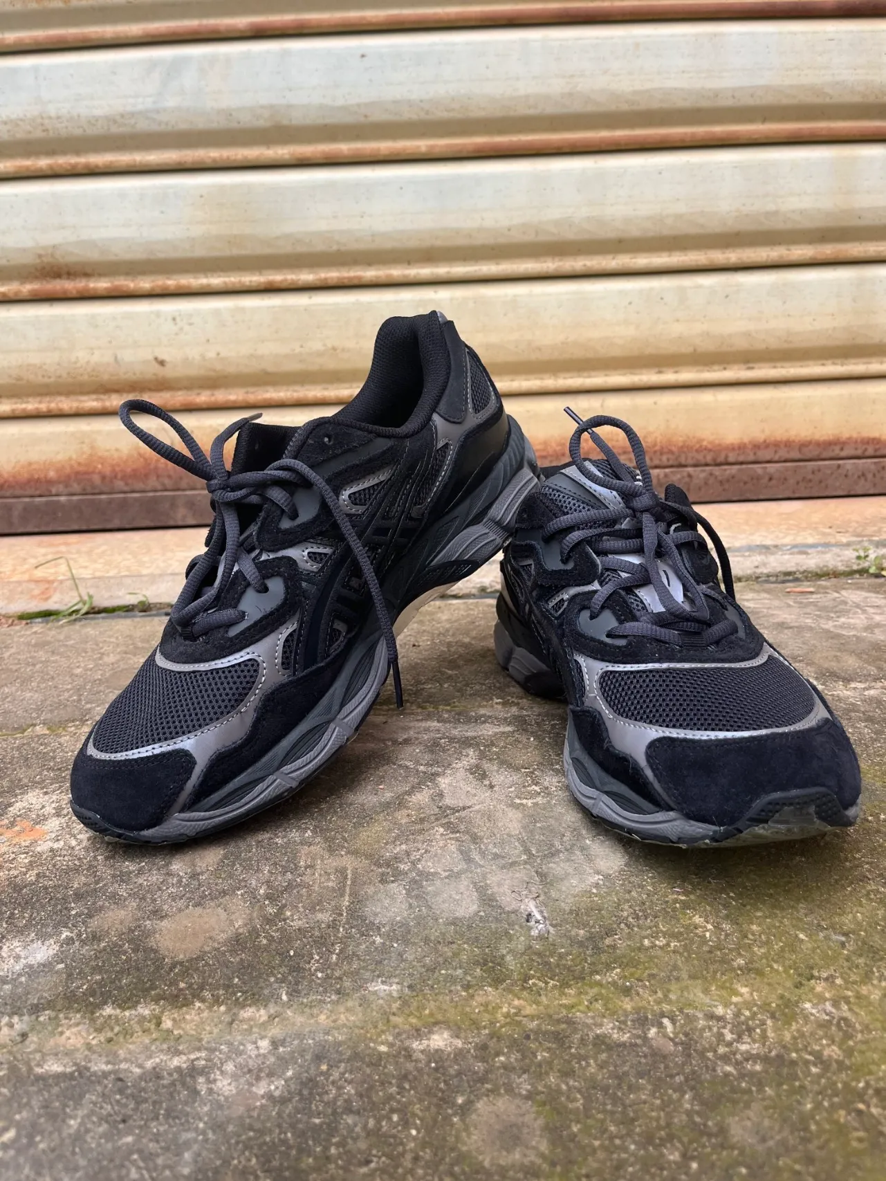 Asics Gel-NYC Graphite Grey Black - POIZON
