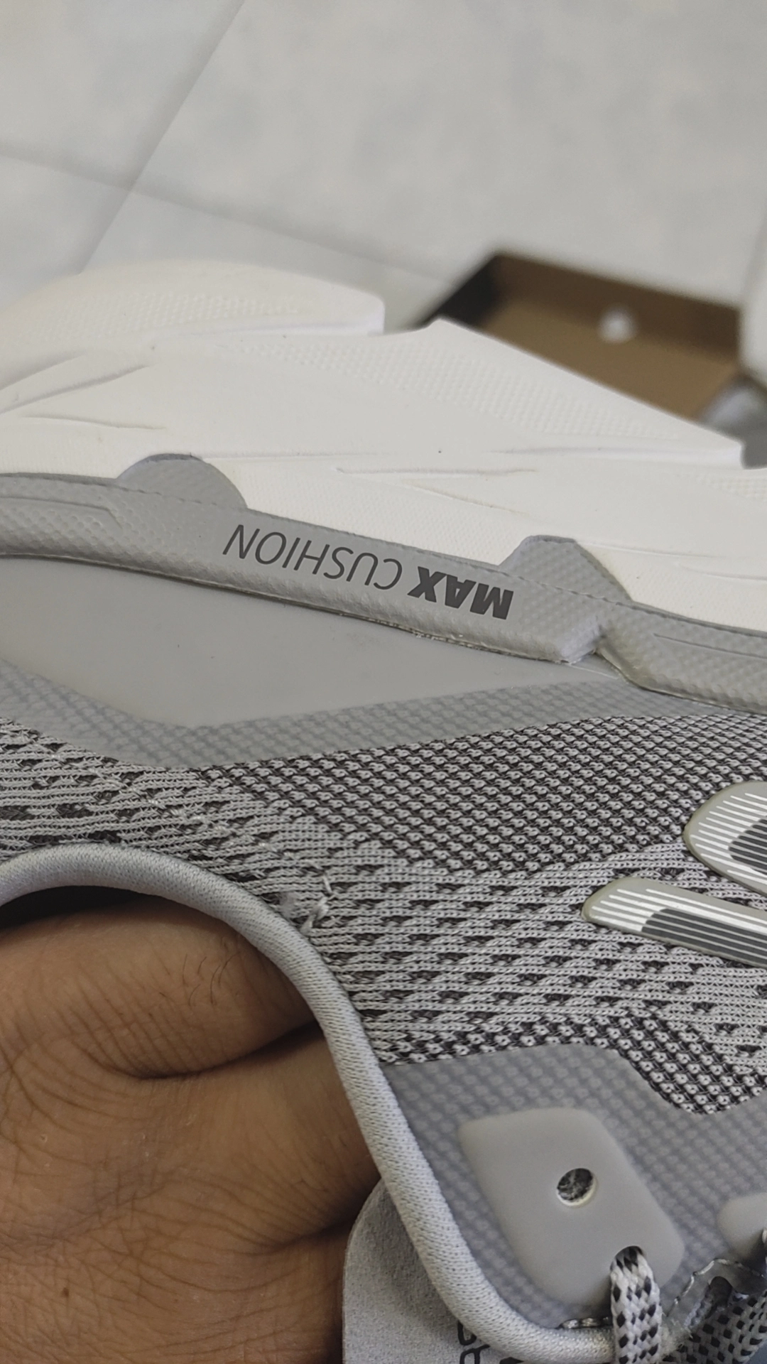 custom review-Skechers Устойчивые к истиранию низкие беговые кроссовки для мужчин светло-серые