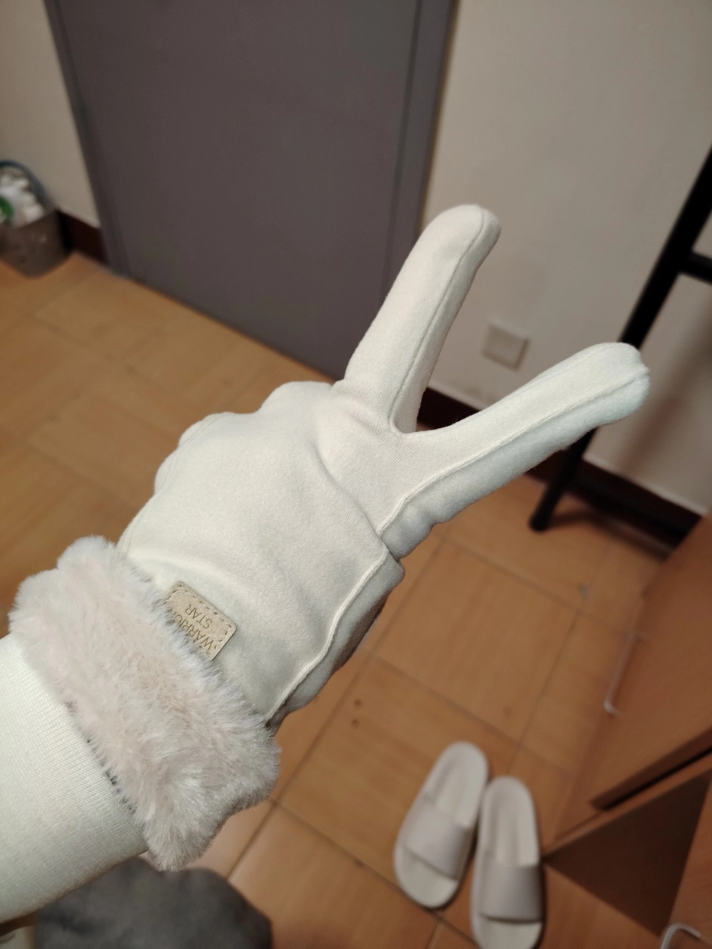 custom review-Warrior Полиэстеровые трикотажные перчатки женские