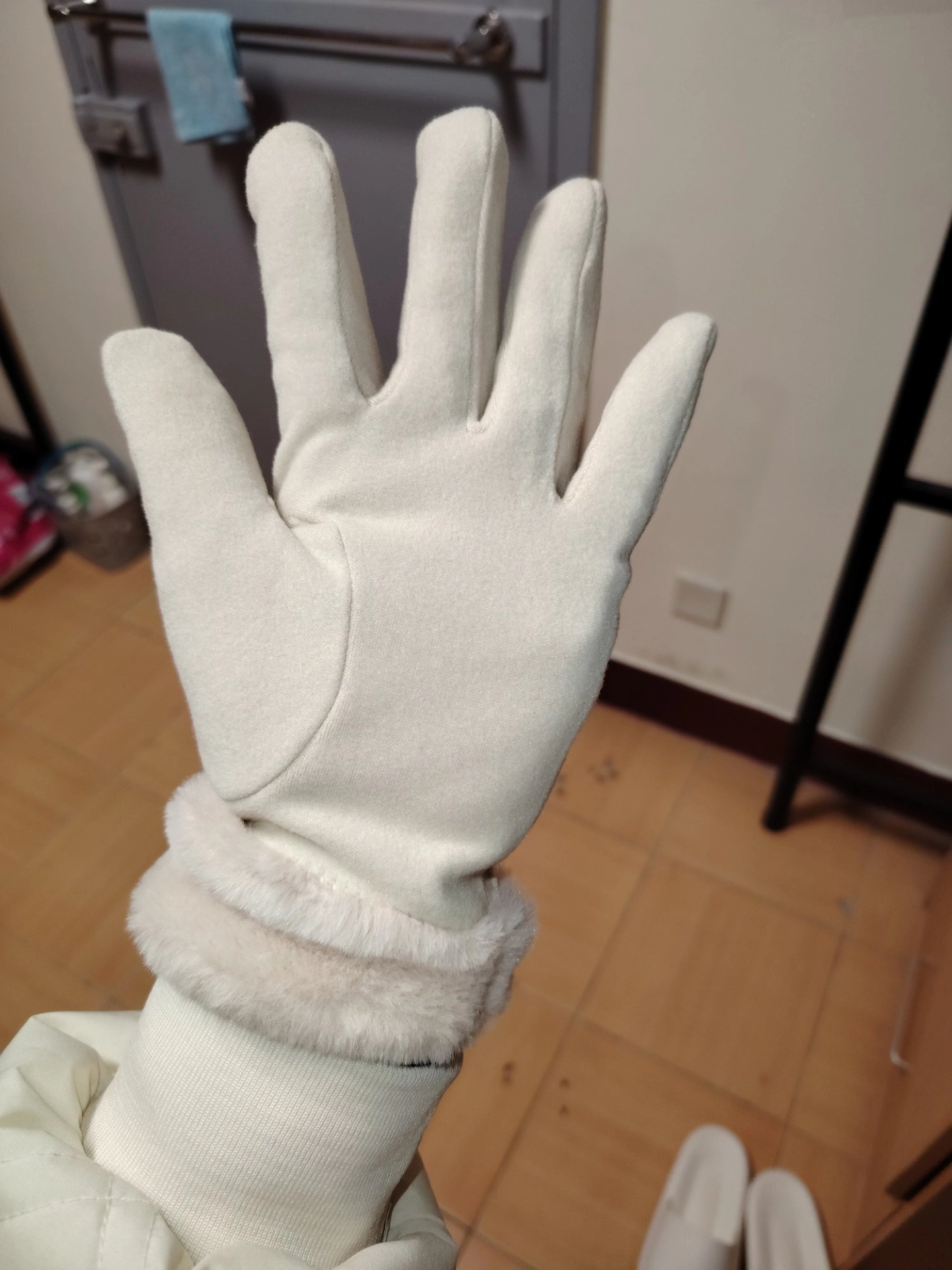 custom review-Warrior Полиэстеровые трикотажные перчатки женские