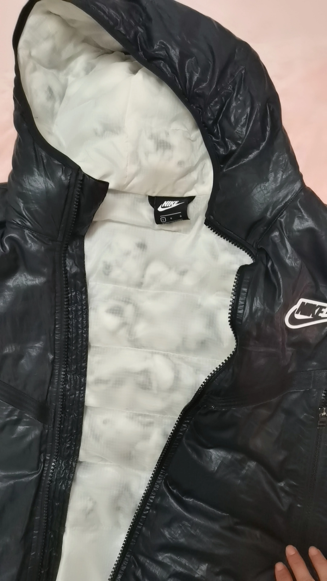 custom review-Nike Пуховик Зимний Мужской Черный