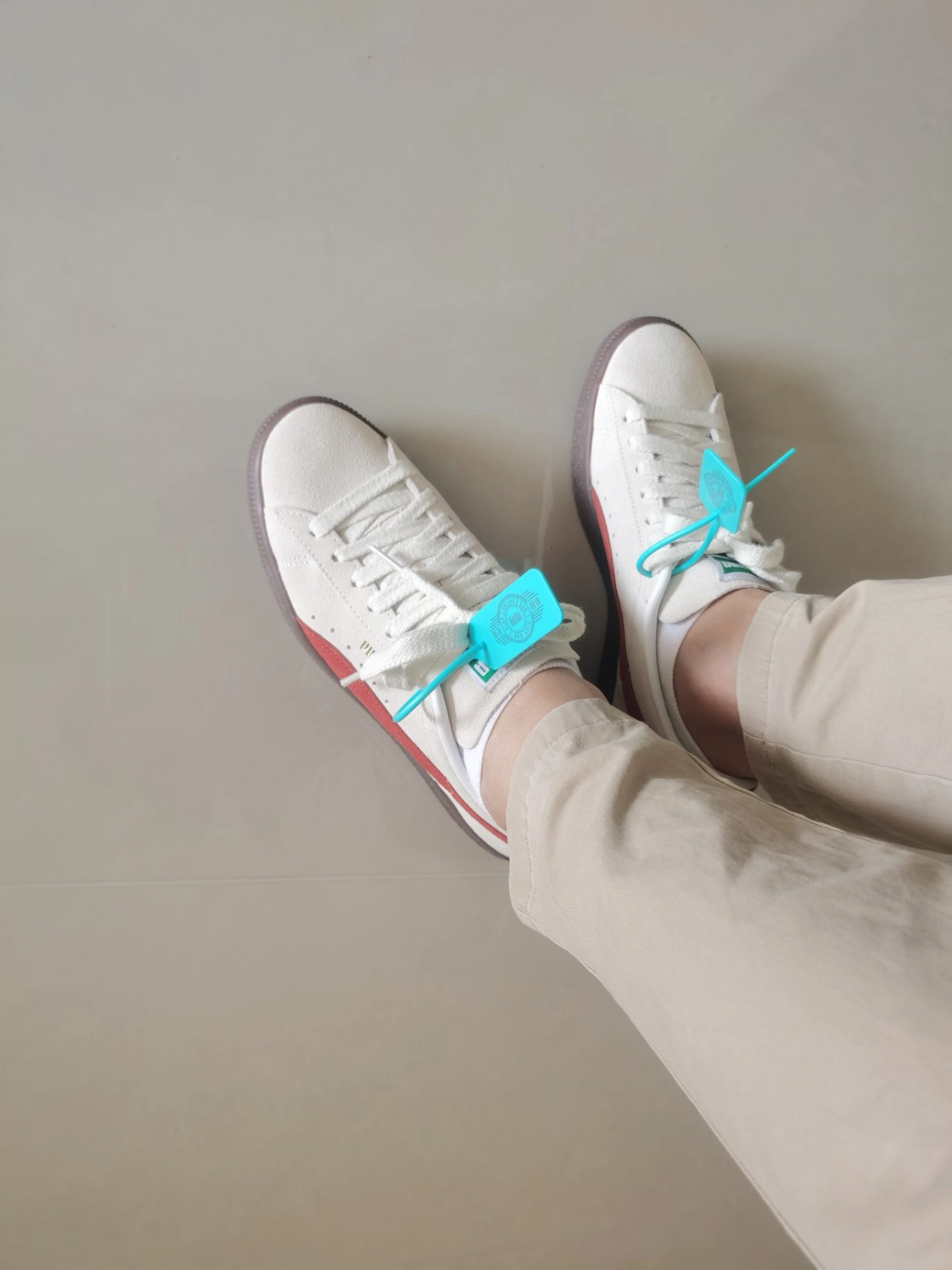 custom review-PUMA Suede Vintage Vtg Устойчивые к истиранию Низкие Кроссовки для скейтбординга Унисекс Хаки Красный