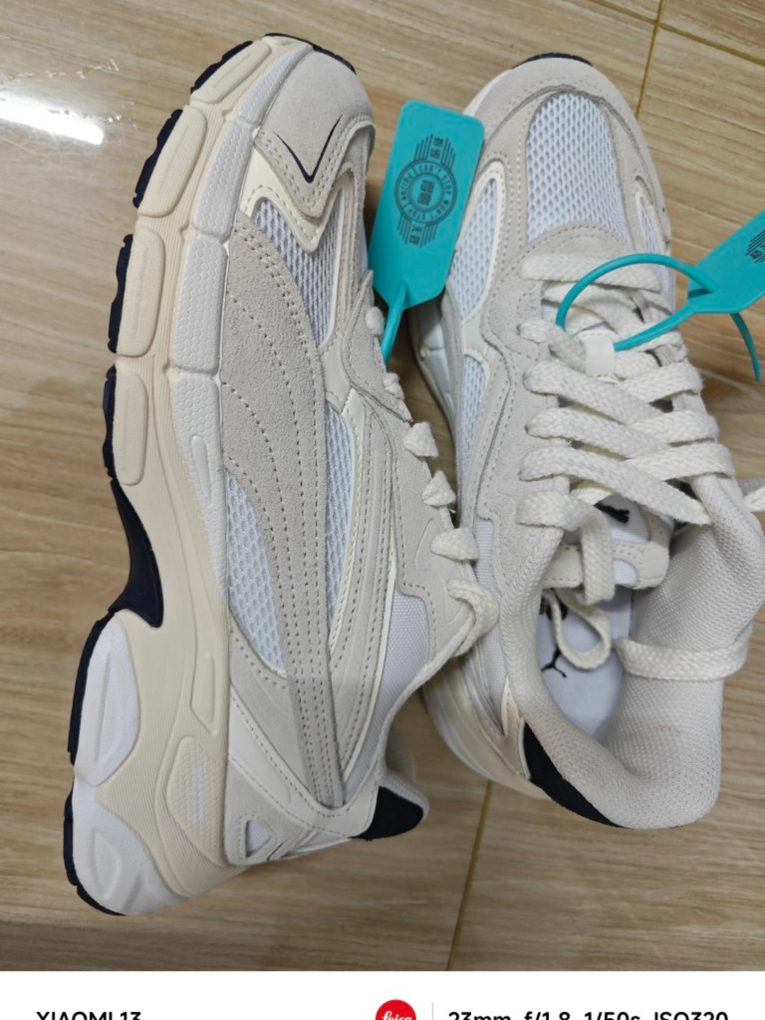 custom review-PUMA Teveris Nitro Устойчивый к истиранию Низкий Топ Casual Унисекс Белый Серый