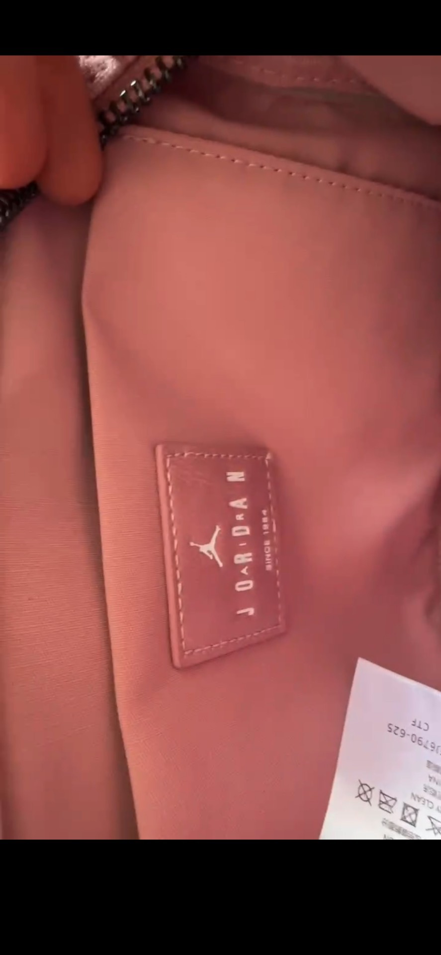 custom review-Джордан Полиэстер Сумка через плечо Средняя Унисекс Красота Пудра