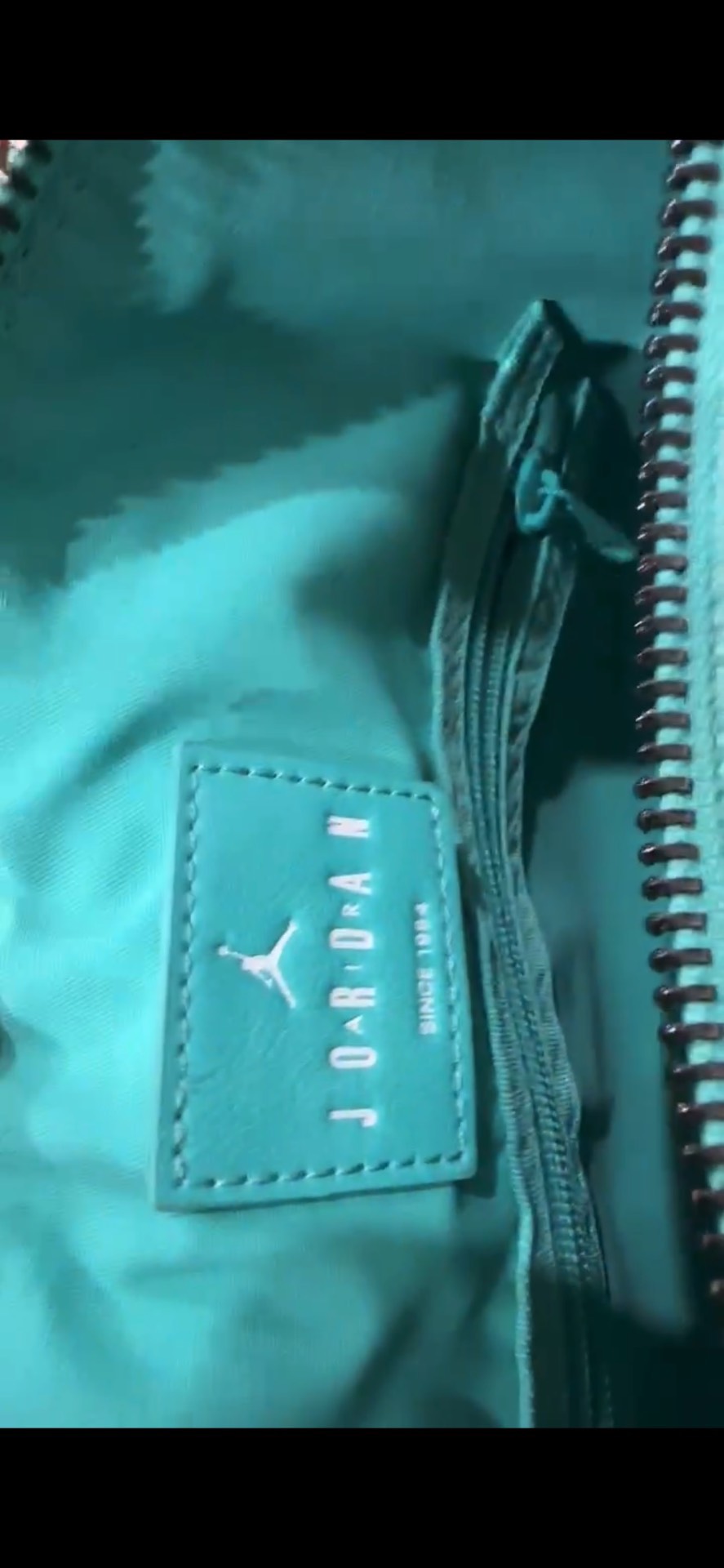 custom review-Джордан Полиэстер Одно плечо Через плечо Спортивный зал Сумка Средняя Унисекс Синий Зеленый Синий