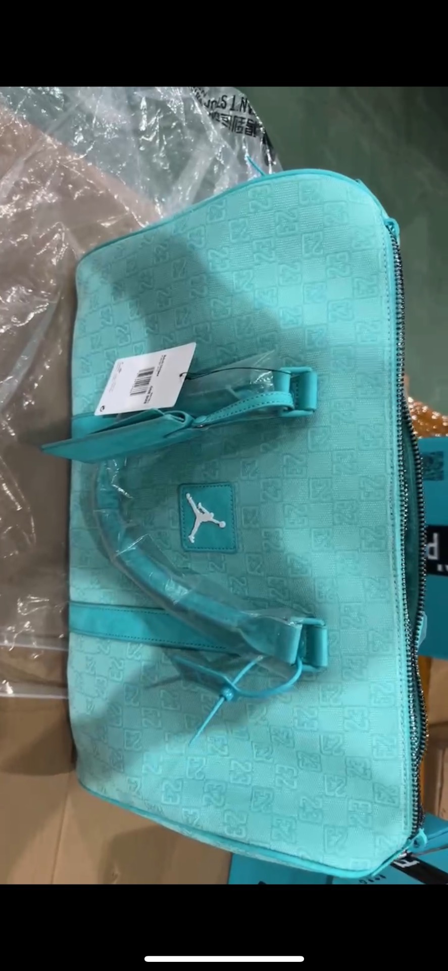 custom review-Джордан Полиэстер Одно плечо Через плечо Спортивный зал Сумка Средняя Унисекс Синий Зеленый Синий