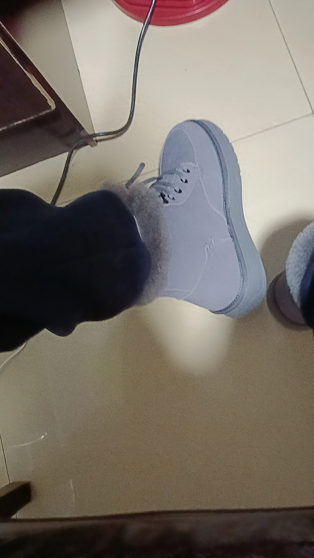 custom review-Dickies Короткий MID Голень Сноубутсы Мужской Серый