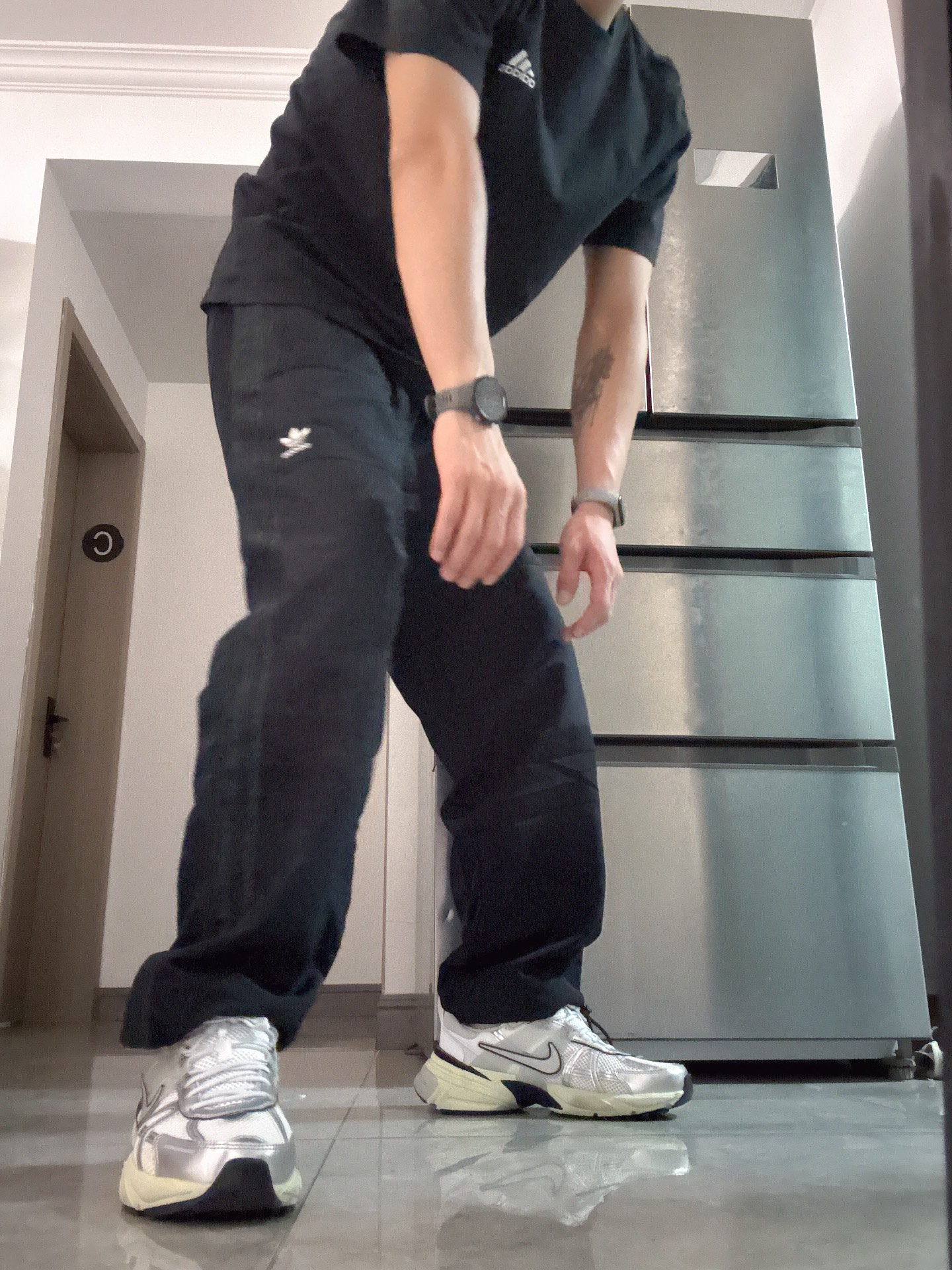 custom review-Adidas Originals Мужские спортивные брюки черного цвета