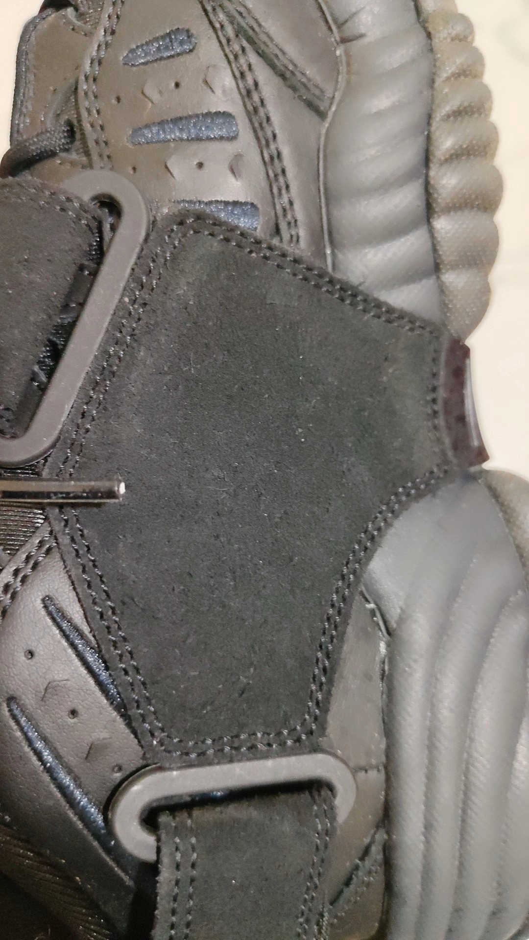 custom review-Nike Air Adjust FORCE MID Топ Винтажные баскетбольные кроссовки Женские Черный