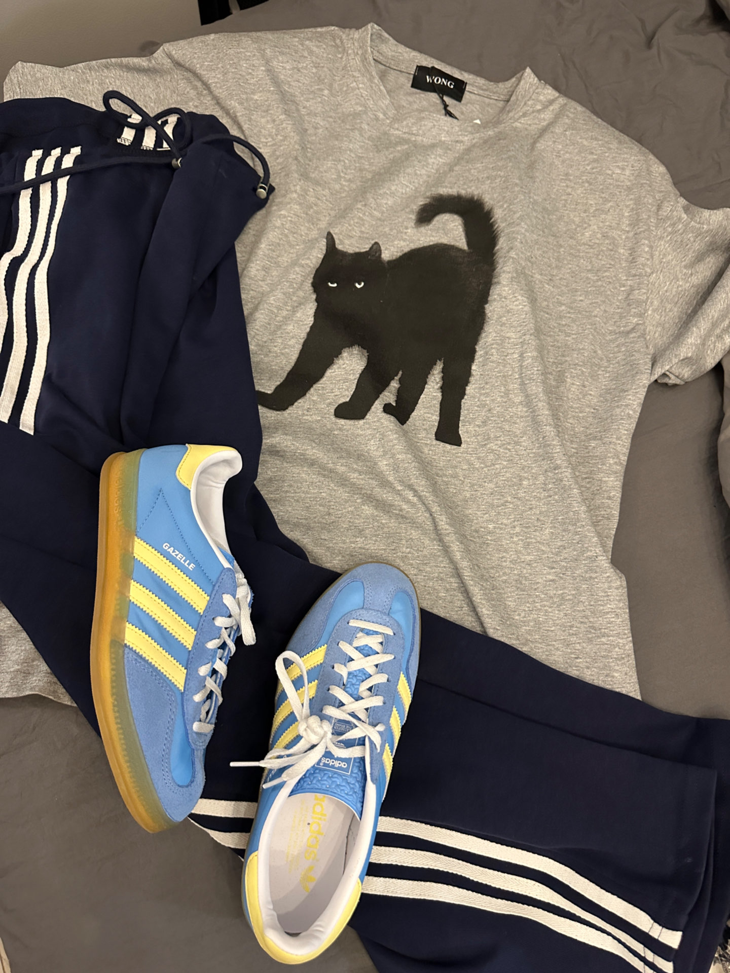 Adidas Gazelle Indoor Semi Blue Burst Almost Yellow Women's