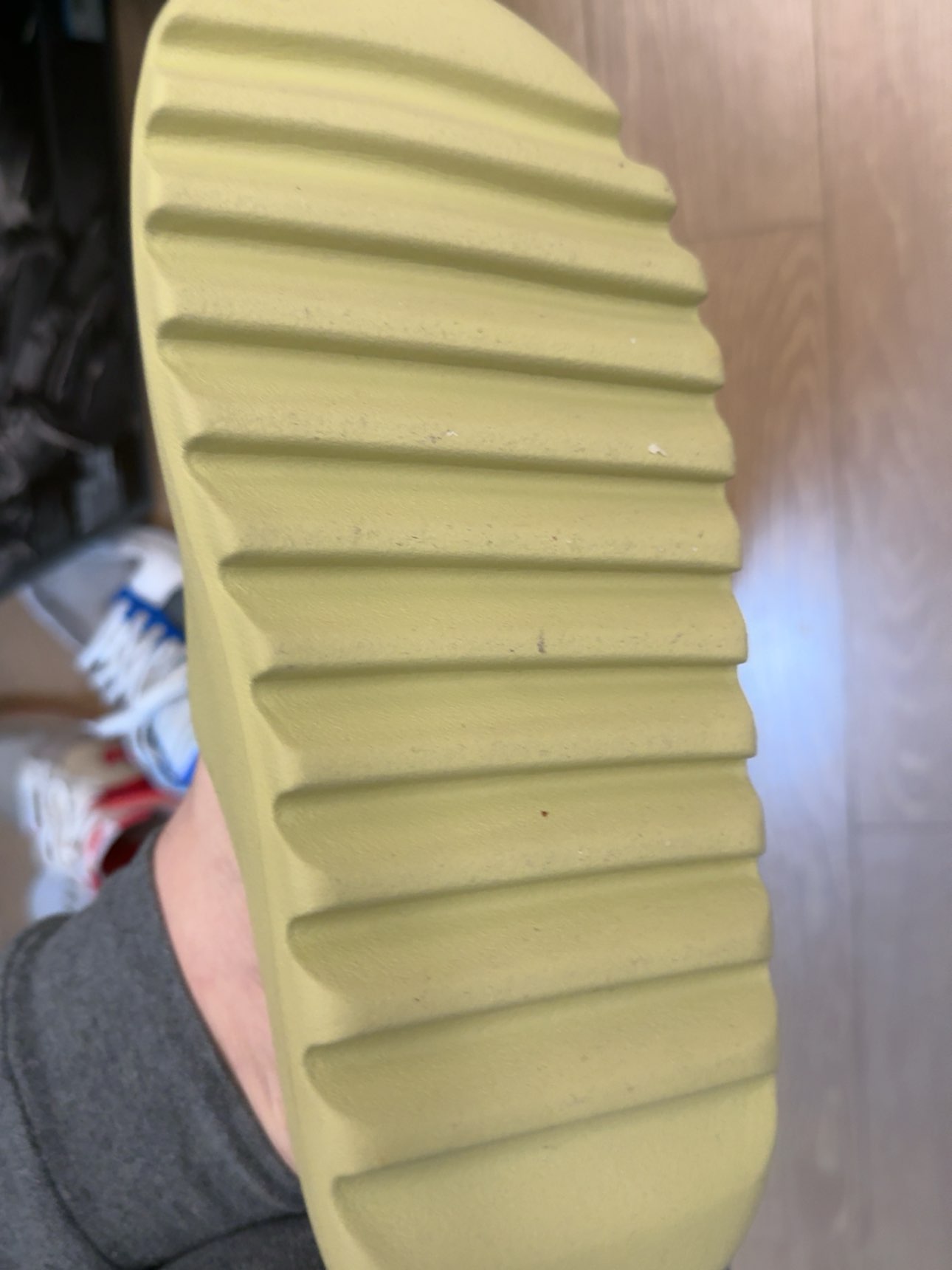 custom review-Adidas Originals Yeezy Slide EVA Slip-on устойчивые слипоны унисекс зеленые