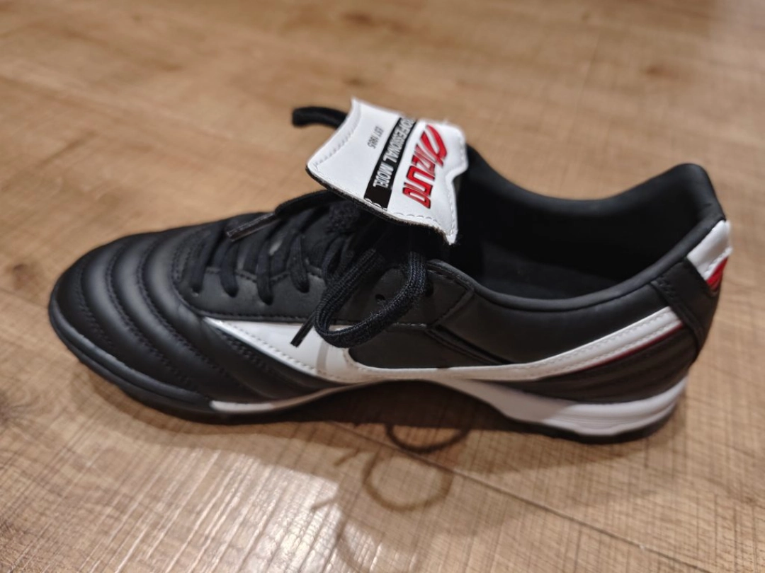 custom review-Mizuno Morelia Pro 2 TF Шипы Противоскользящие Устойчивые к износу Дышащие Футбольные бутсы Мужские Черный Белый