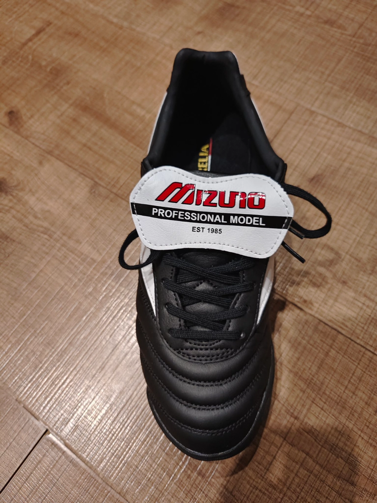 custom review-Mizuno Morelia Pro 2 TF Шипы Противоскользящие Устойчивые к износу Дышащие Футбольные бутсы Мужские Черный Белый
