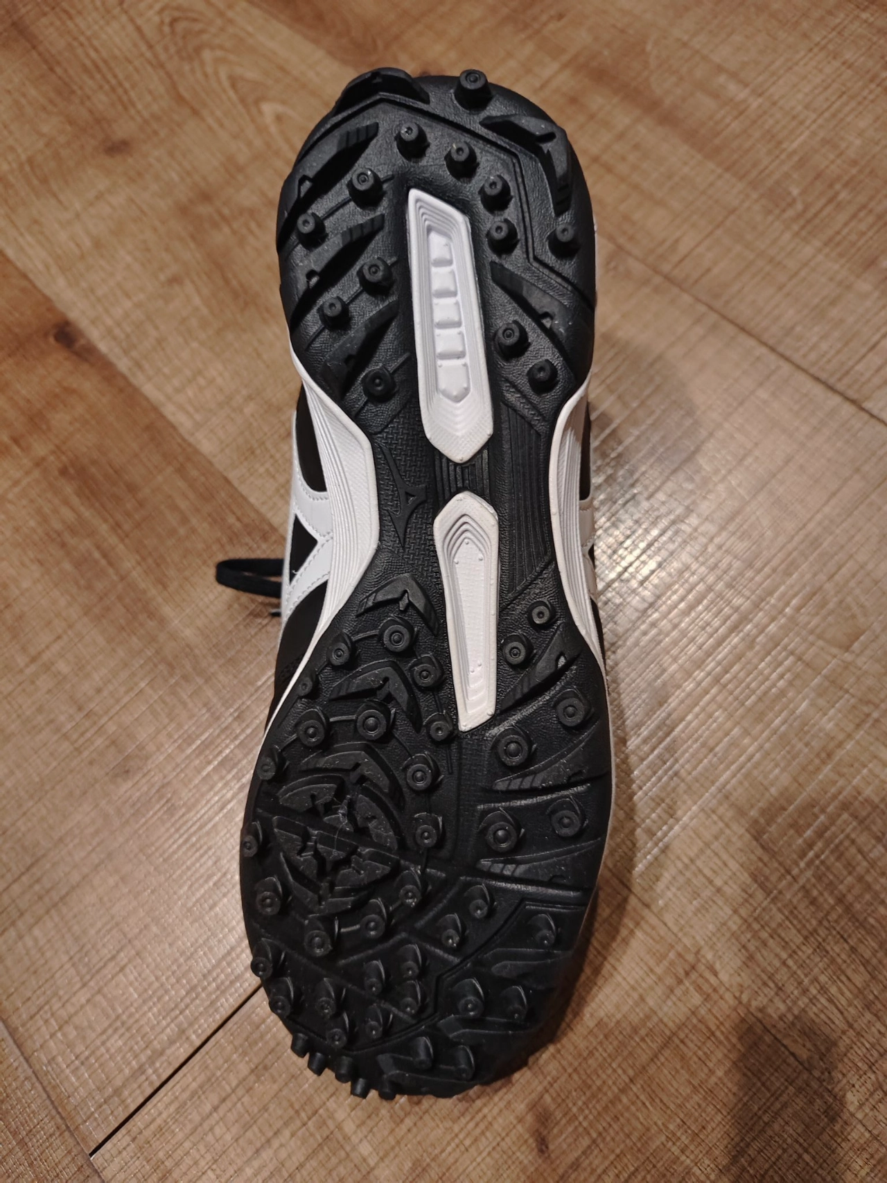 custom review-Mizuno Morelia Pro 2 TF Шипы Противоскользящие Устойчивые к износу Дышащие Футбольные бутсы Мужские Черный Белый