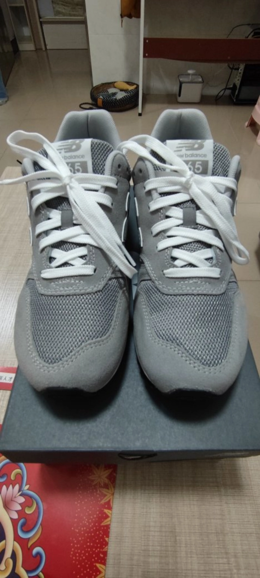 custom review-New Balance NB 565 Low Топ Повседневный Городской Коммутер Беговые кроссовки Unisex Light Серый