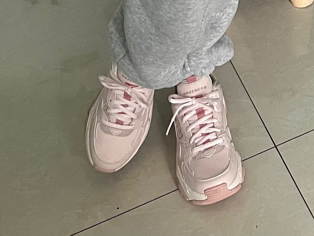 custom review-Skechers Stamina V2 визуально увеличивает рост массивные подошвы женские розовый