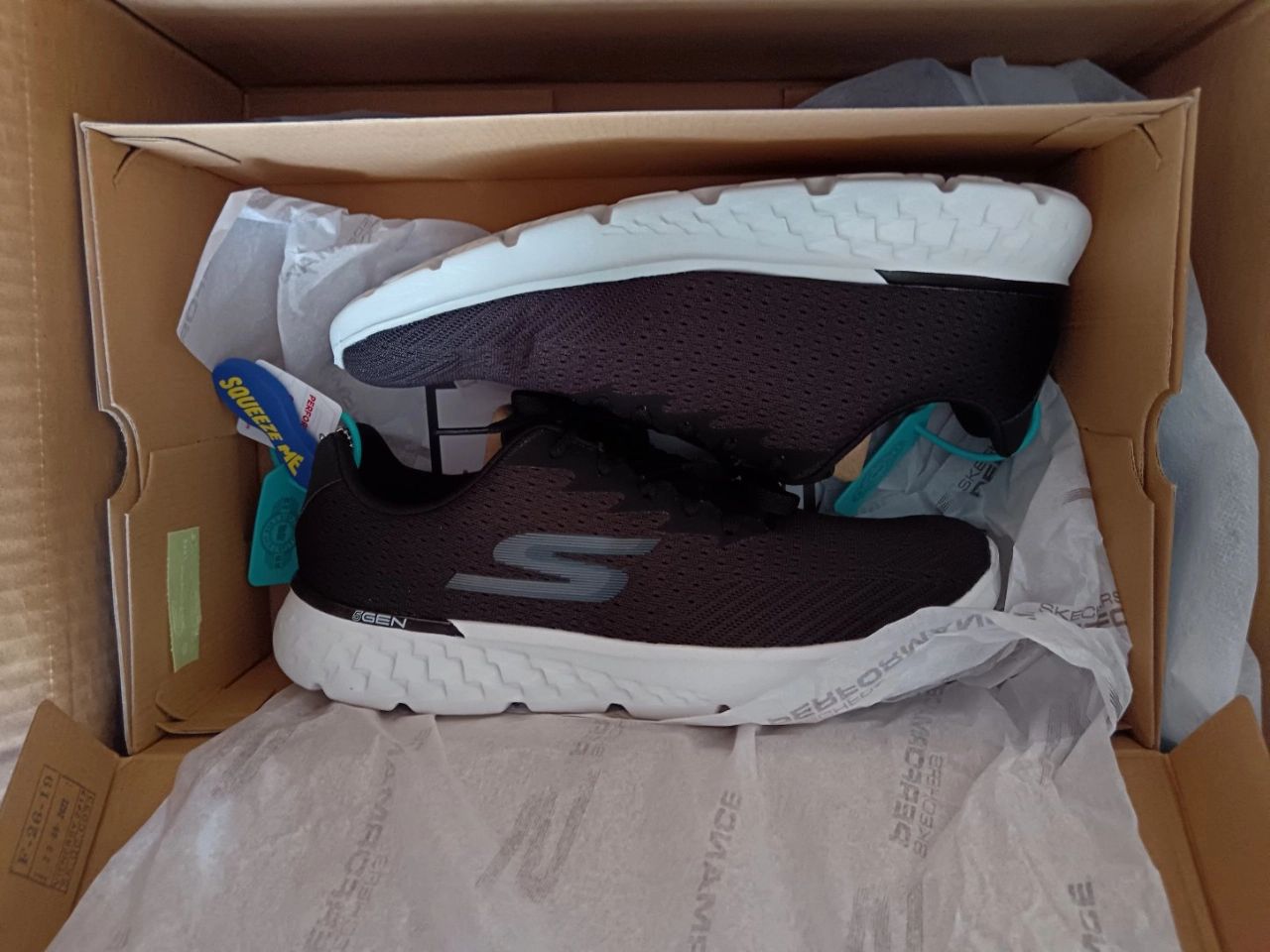 custom review-Skechers Go Run 400 Low Топ Повседневные Беговые кроссовки Мужские Черные Белые