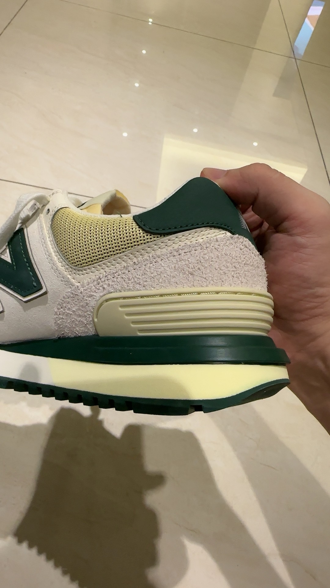 custom review-New Balance 574 Legacy Износостойкий и Легкий Низкий Топ Беговые кроссовки Мужские Серый Зеленый