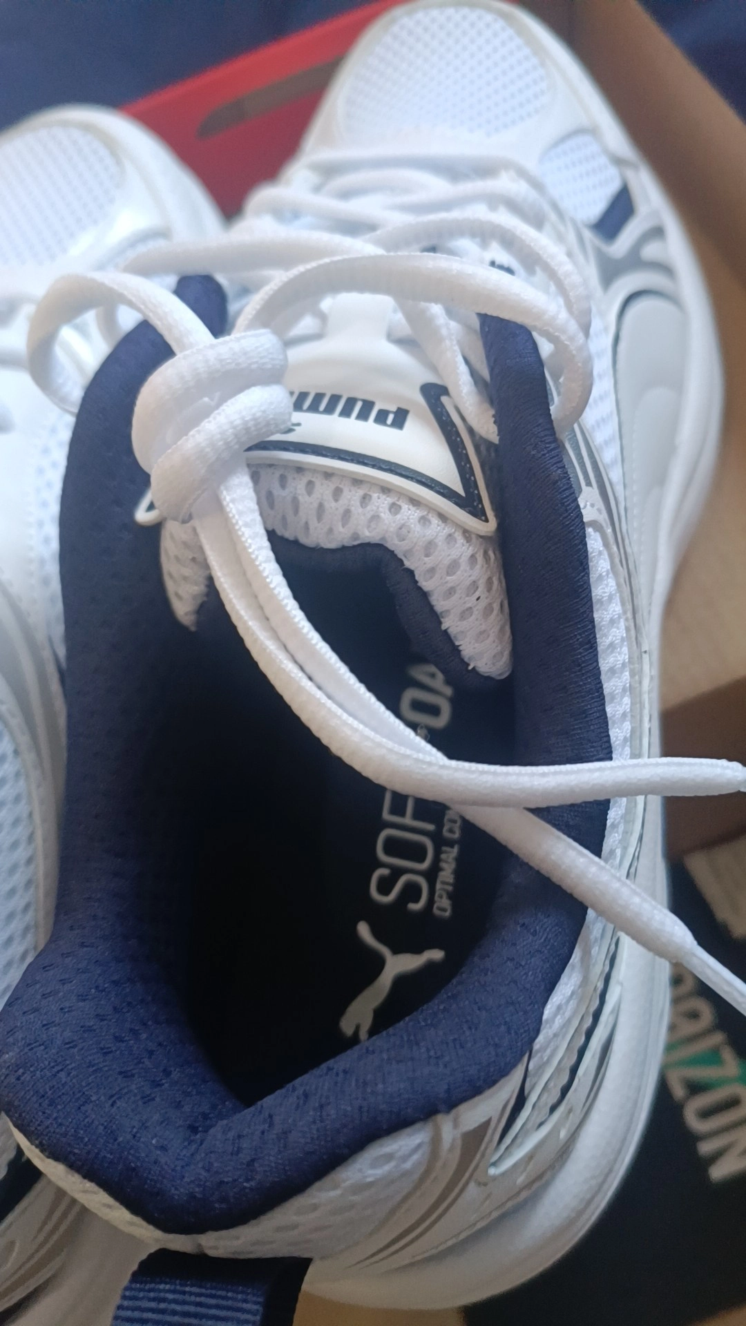 custom review-PUMA Milenio Устойчивый к истиранию Низкий Топ Повседневная Городская Обувь для Коммуникативных Бегов Унисекс Белый Синий