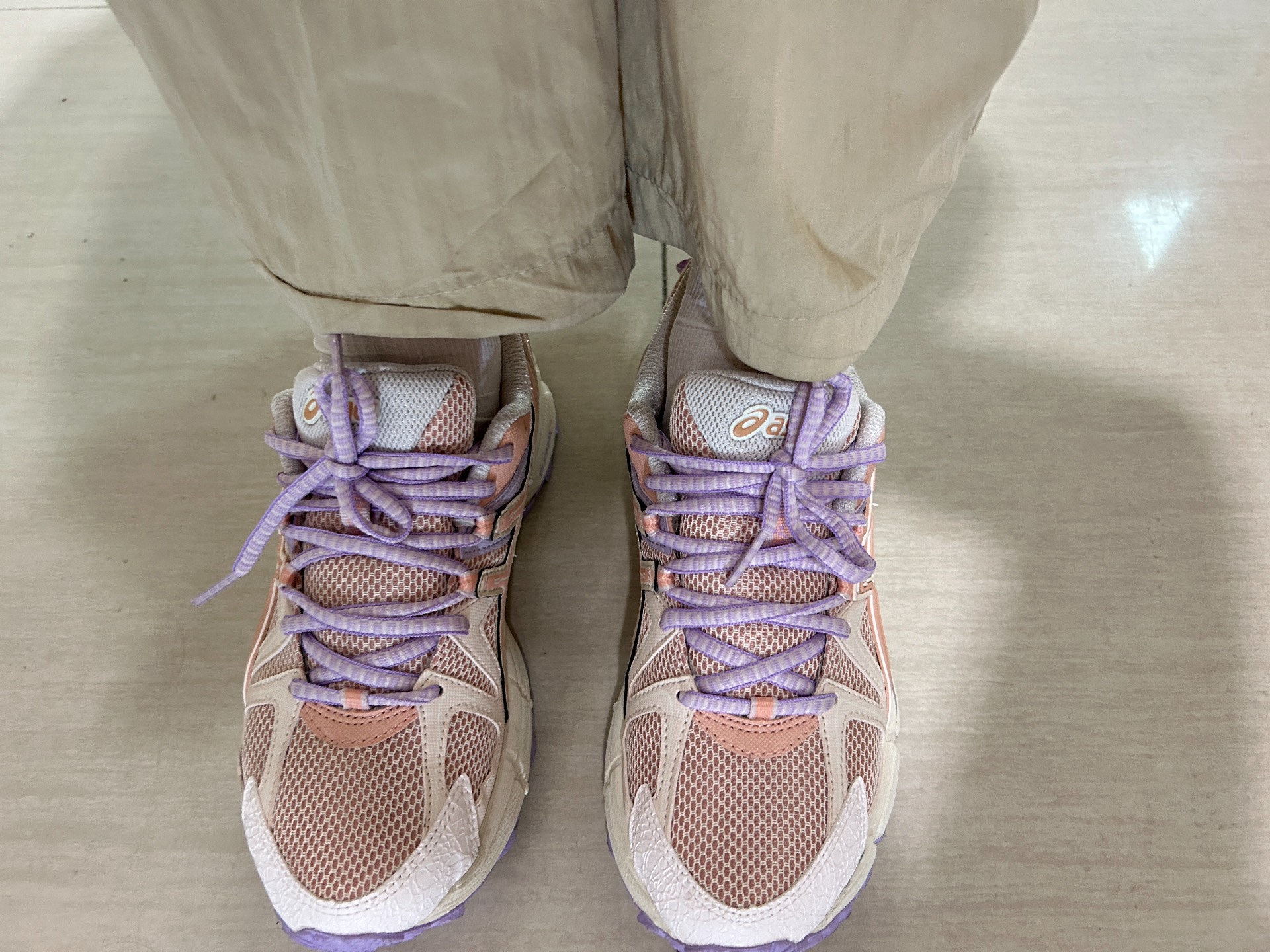 custom review-Asics Gel Kahana 8 Текстиль Синтетическая кожа Низкий топ Бег на длинные дистанции Обувь Женская Розовая
