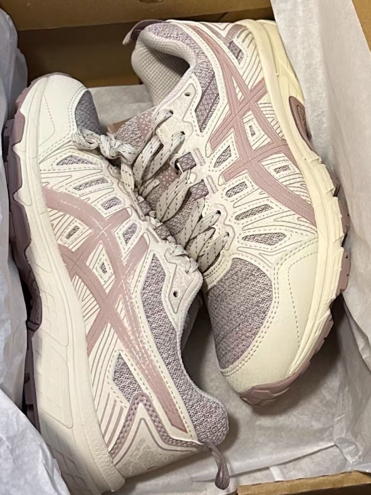 custom review-Asics Gel Venture 7 Сетка Текстиль Синтетическая Кожа Амортизация Устойчивость к Износу Дышащий Низкий Верх