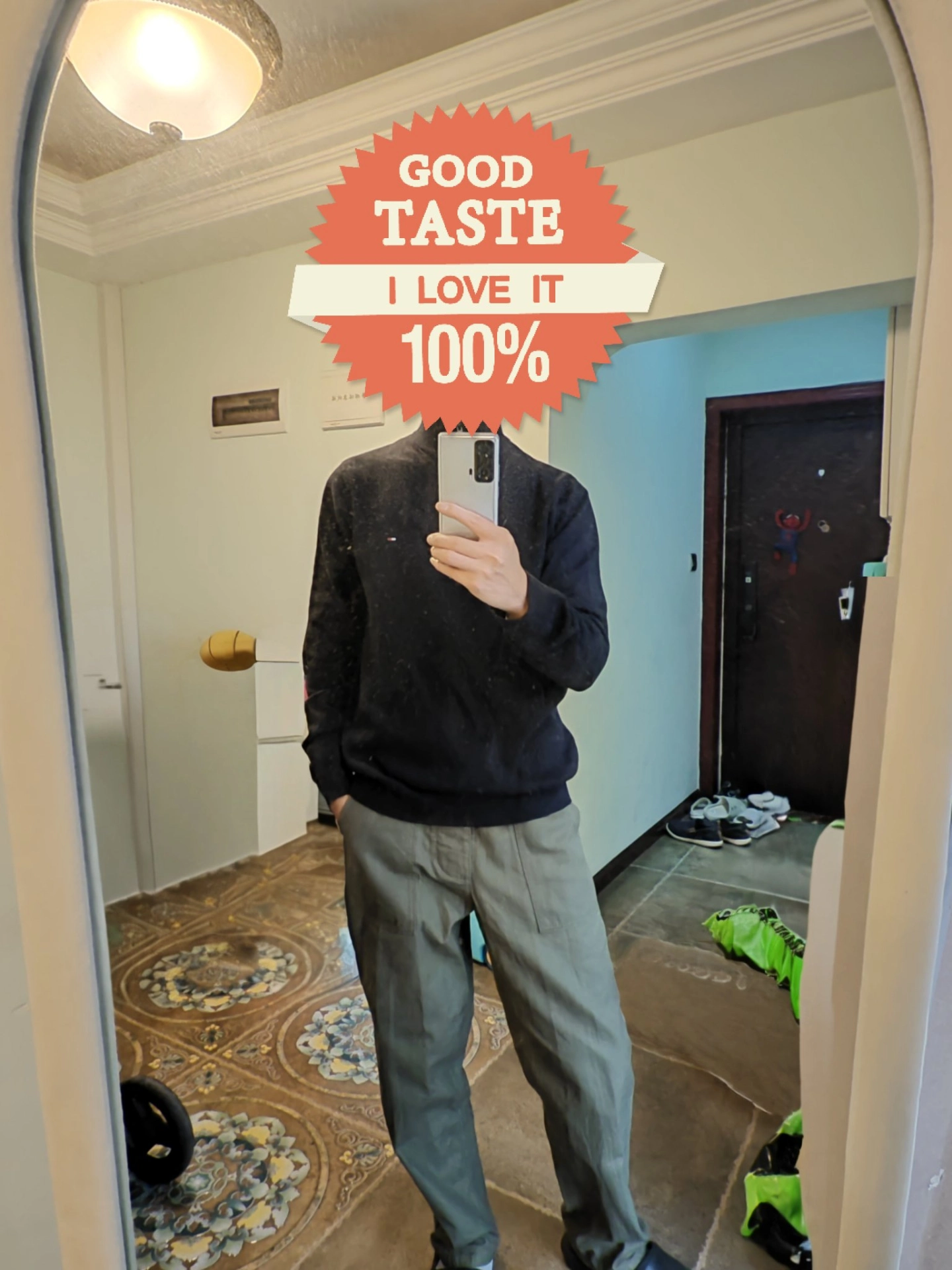 custom review-Tommy Hilfiger Свитшот Мужской