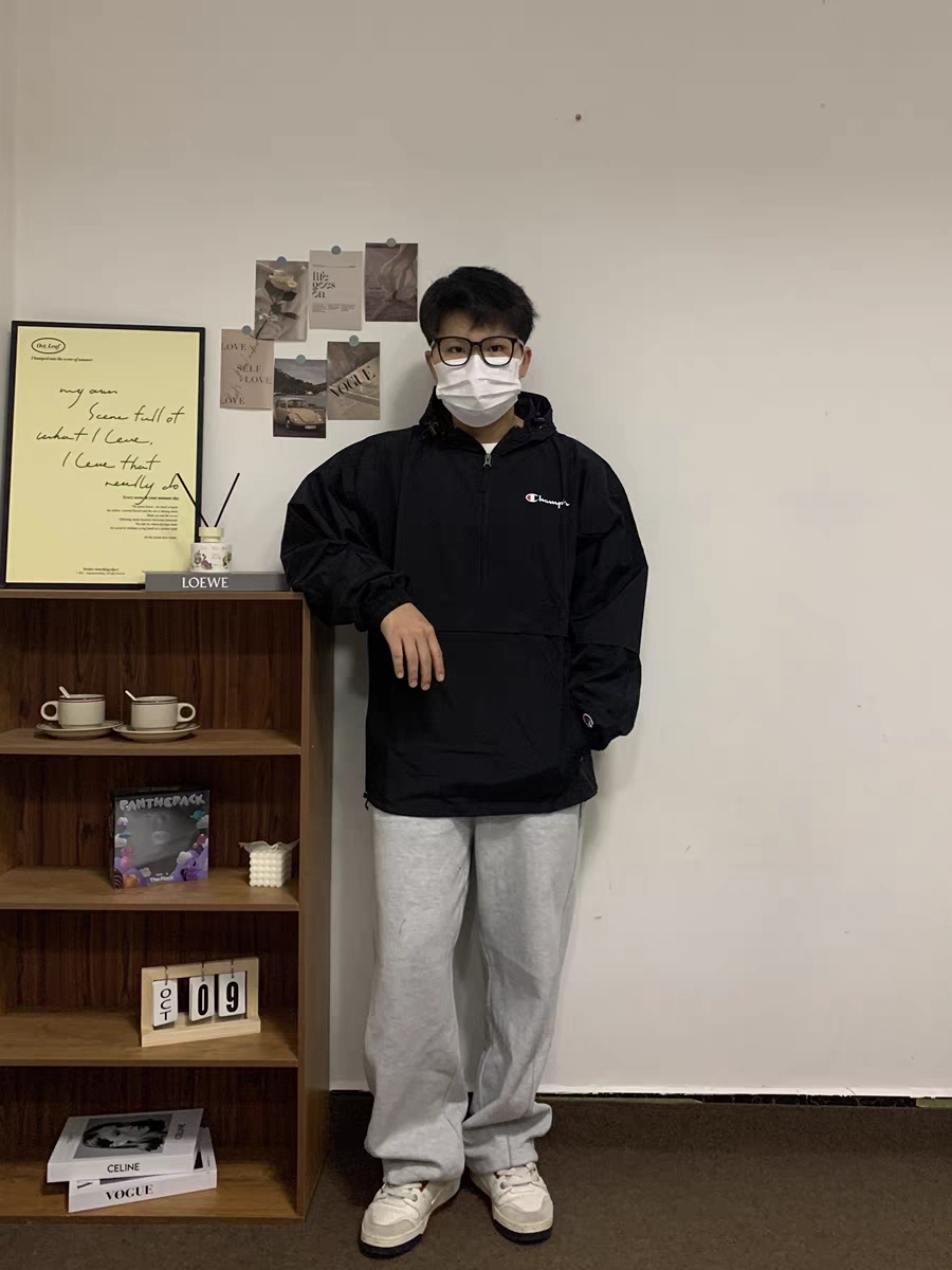 custom review-Champion Черные Мужские Куртки