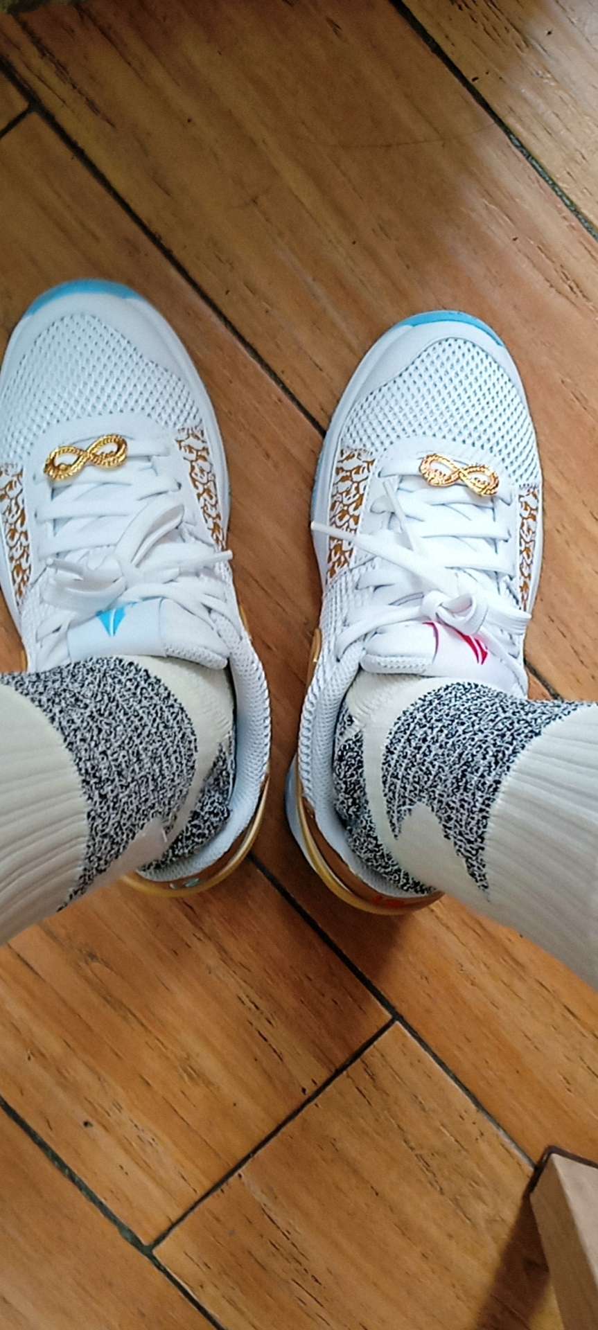 custom review-nike Ja 1 Ja Morant 1 Устойчивый к истиранию Баланс Низкий Топ Детские Баскетбольные кроссовки Белый Синий