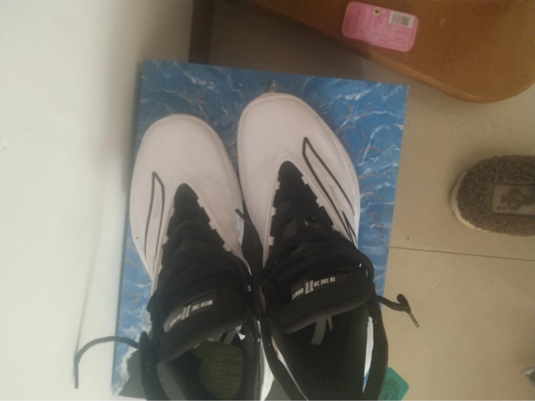 custom review-ANTA KT8 KT 8 Черный Eight противоскользящий устойчивый к истиранию высокий топ баскетбольные кроссовки мужской черный белый