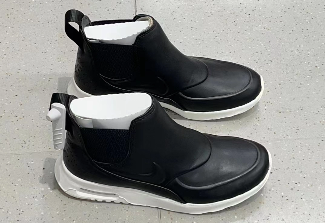 custom review-Nike Air Max THEA MID Топ Повседневный Беговые кроссовки Женские Черный