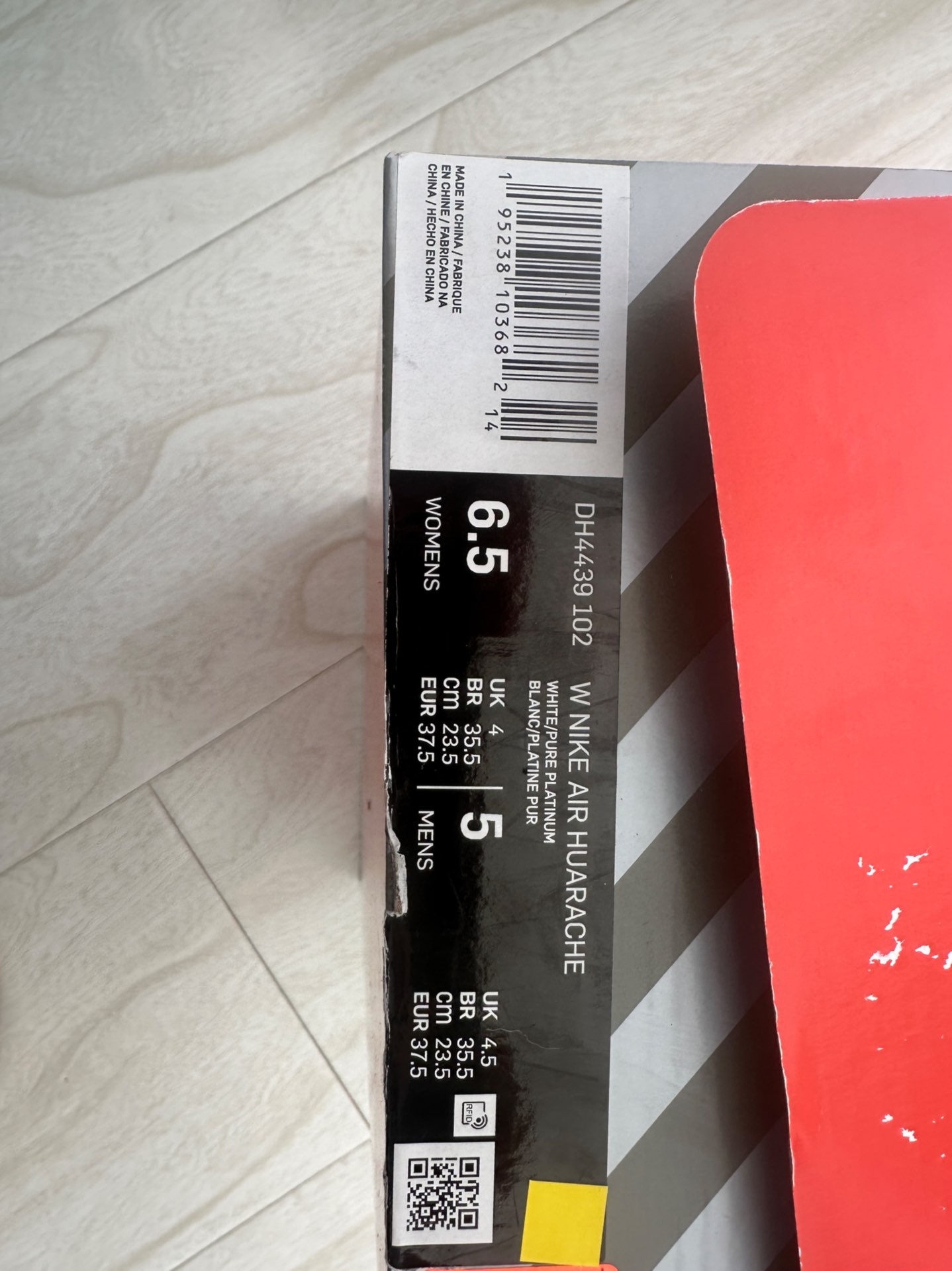 custom review-Nike Air Huarache Low Топ Повседневный Городской Коммутирование Беговые кроссовки Женские Белые