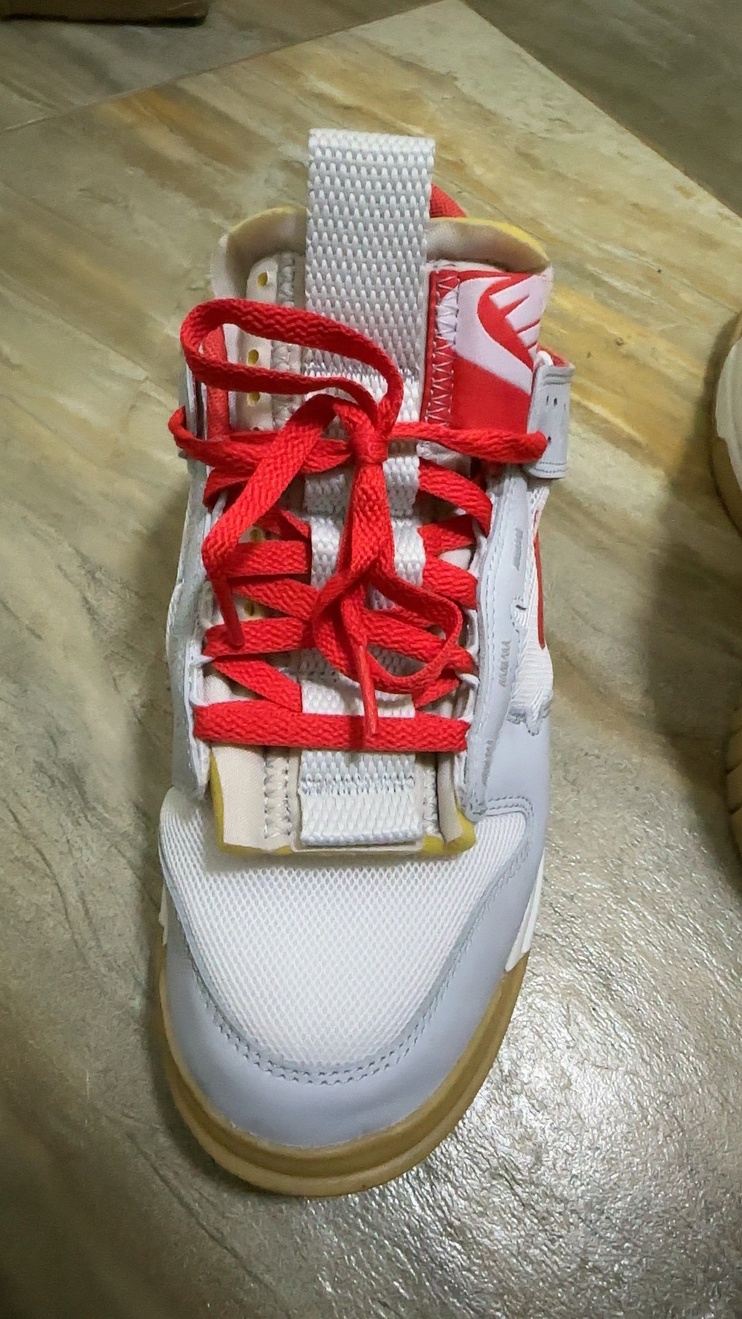 custom review-Nike Air Dunk Jumbo Low Скейтборд Кроссовки Мужские Белый Красный