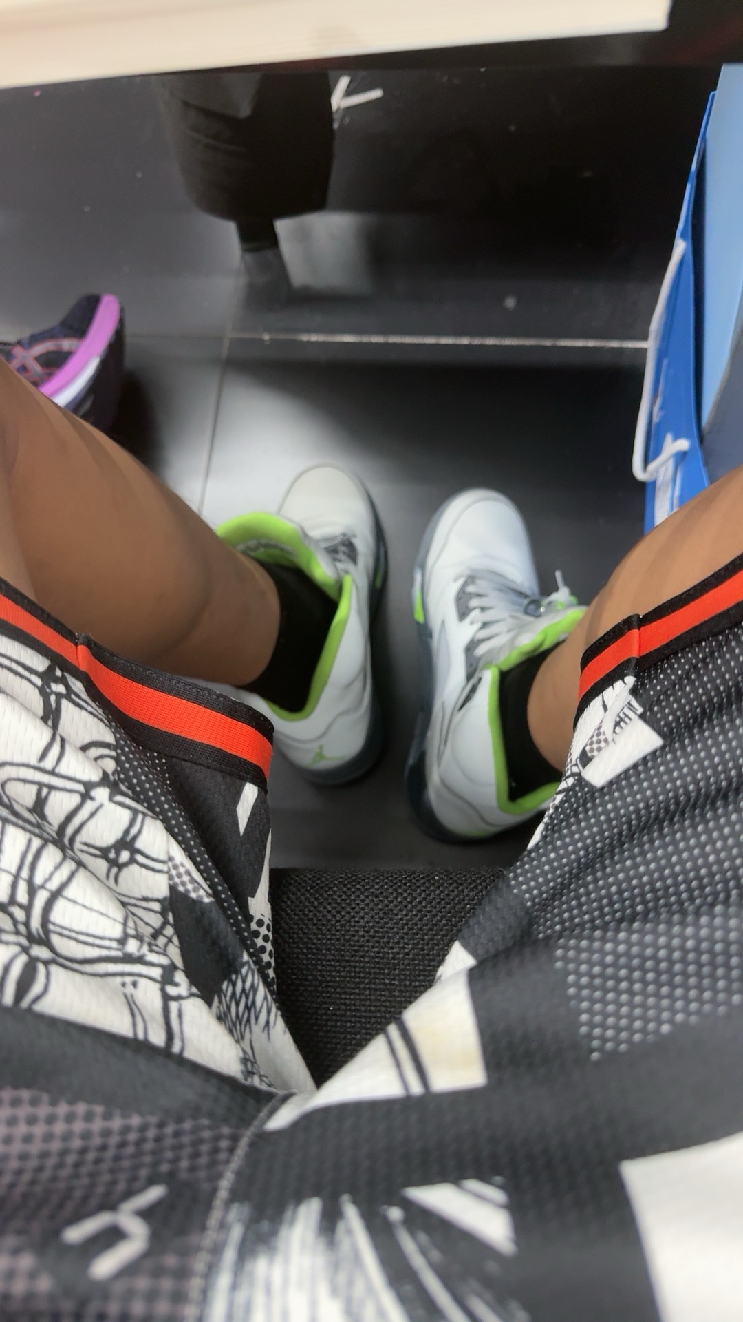 custom review-Jordan Air Jordan 5 Retro 'Зеленый Бобовый' Mid Топ Винтажные Баскетбольные Кроссовки Мужские Серый Зеленый