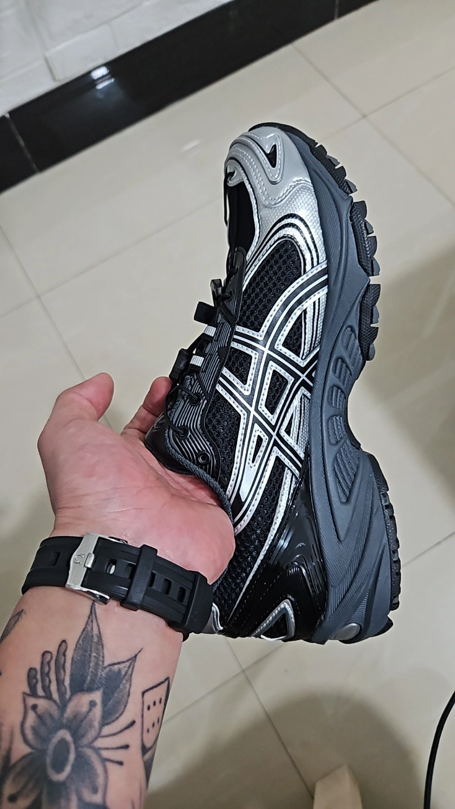 custom review-Asics Gel Kahana TR V4 Low Top Повседневная обувь Унисекс Угольный Черный