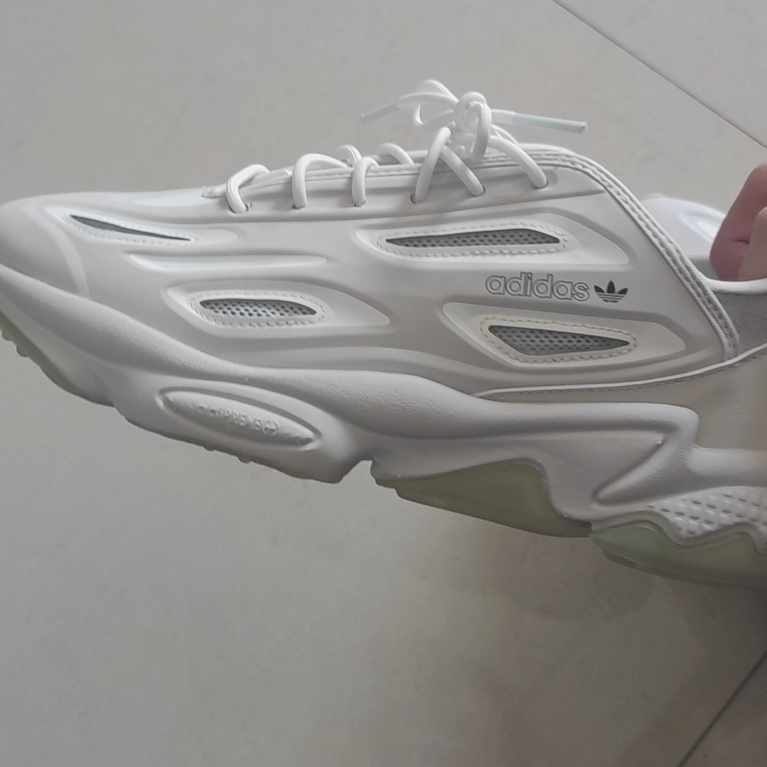 custom review-Adidas Originals Ozweego Celo противоскользящий устойчивый к истиранию низкий топ повседневная обувь унисекс серый