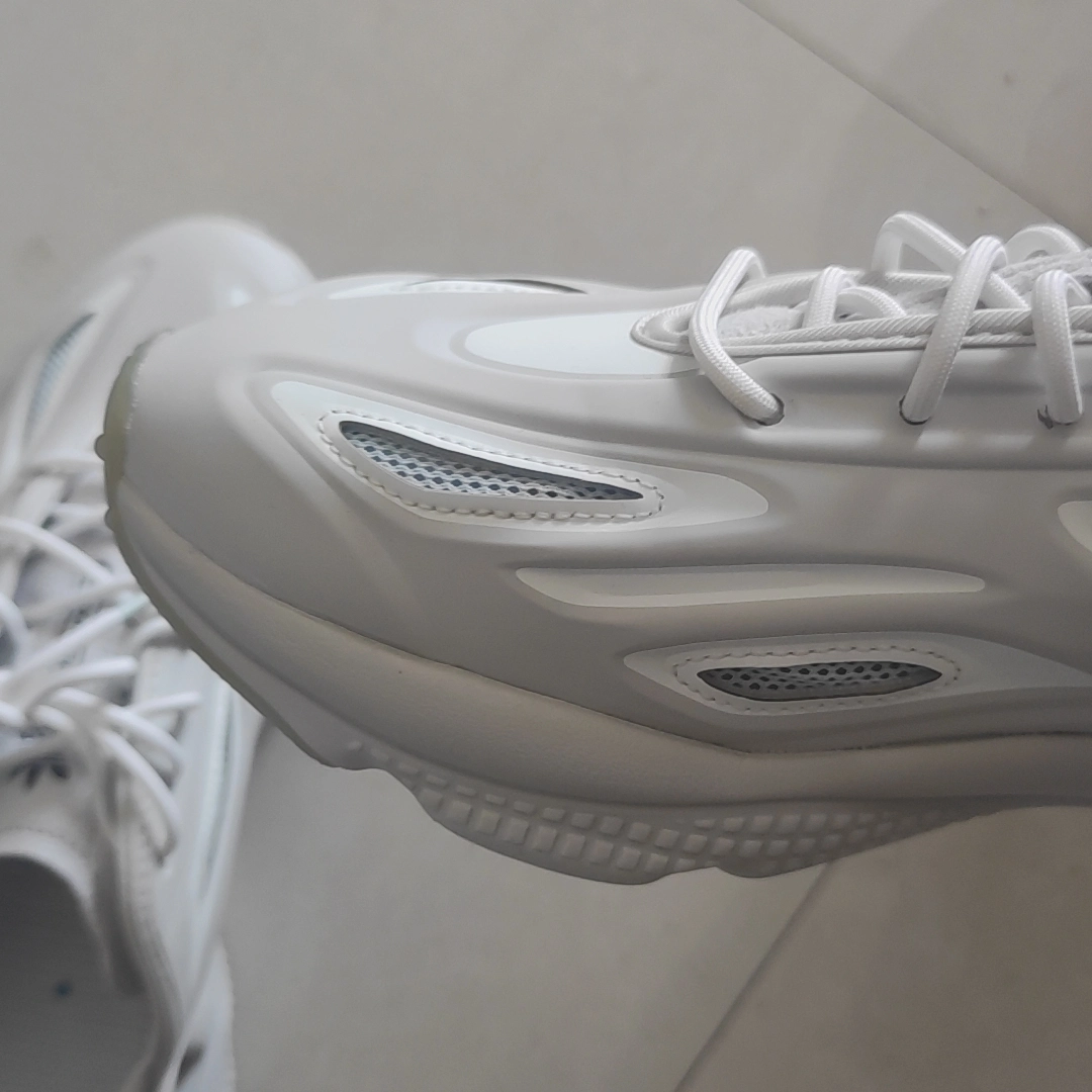 custom review-Adidas Originals Ozweego Celo противоскользящий устойчивый к истиранию низкий топ повседневная обувь унисекс серый