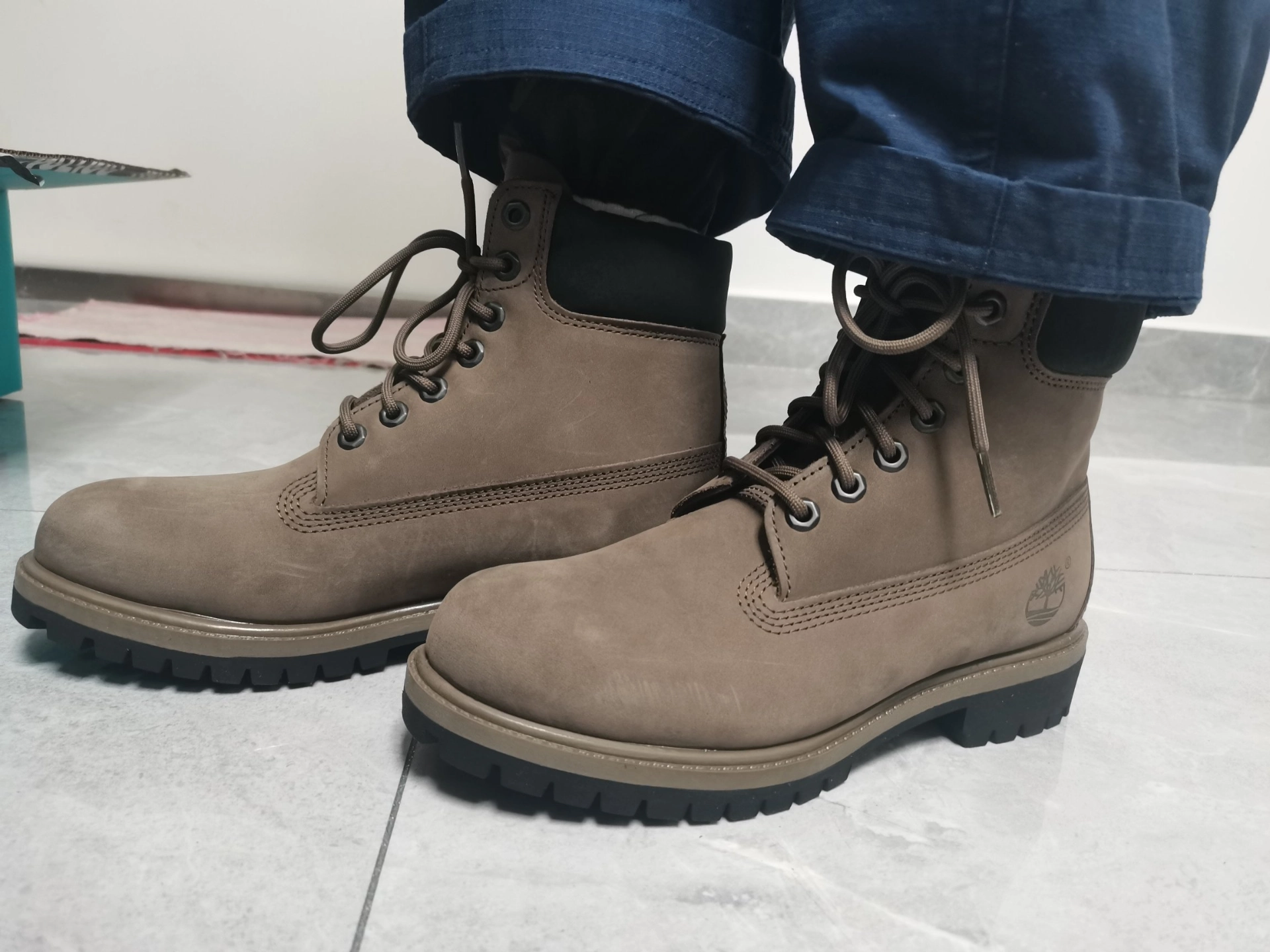 custom review-Timberland Устойчивый к истиранию Crew Аутдор Мужской Светло-коричневый