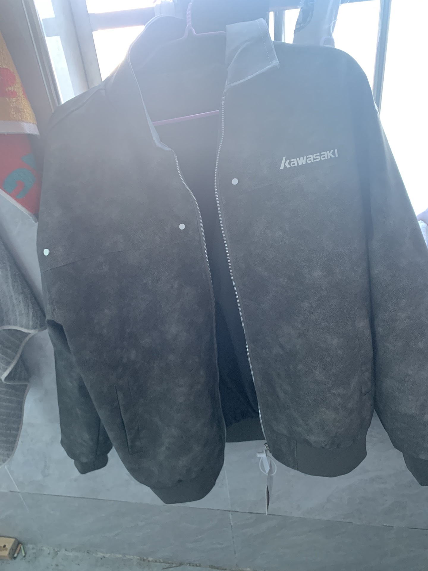 custom review-Кавасаки Унисекс Кожаные Куртки