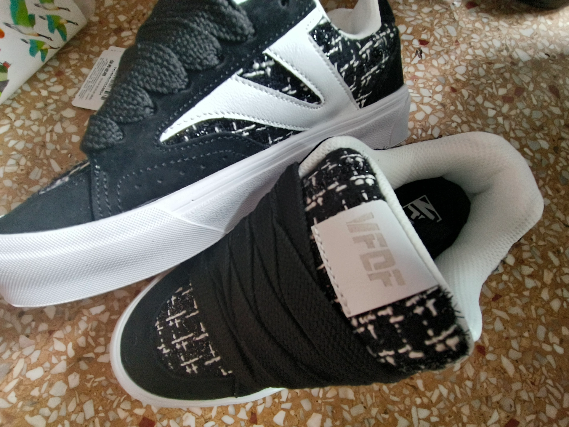custom review-VFDF CHANEL вдохновленные низкие кроссовки для скейтбординга унисекс черные