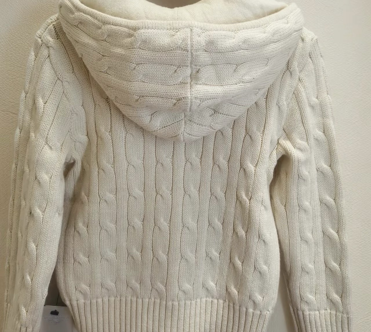 custom review-Polo Ralph Lauren Свитер FW24 Кремовый Детский