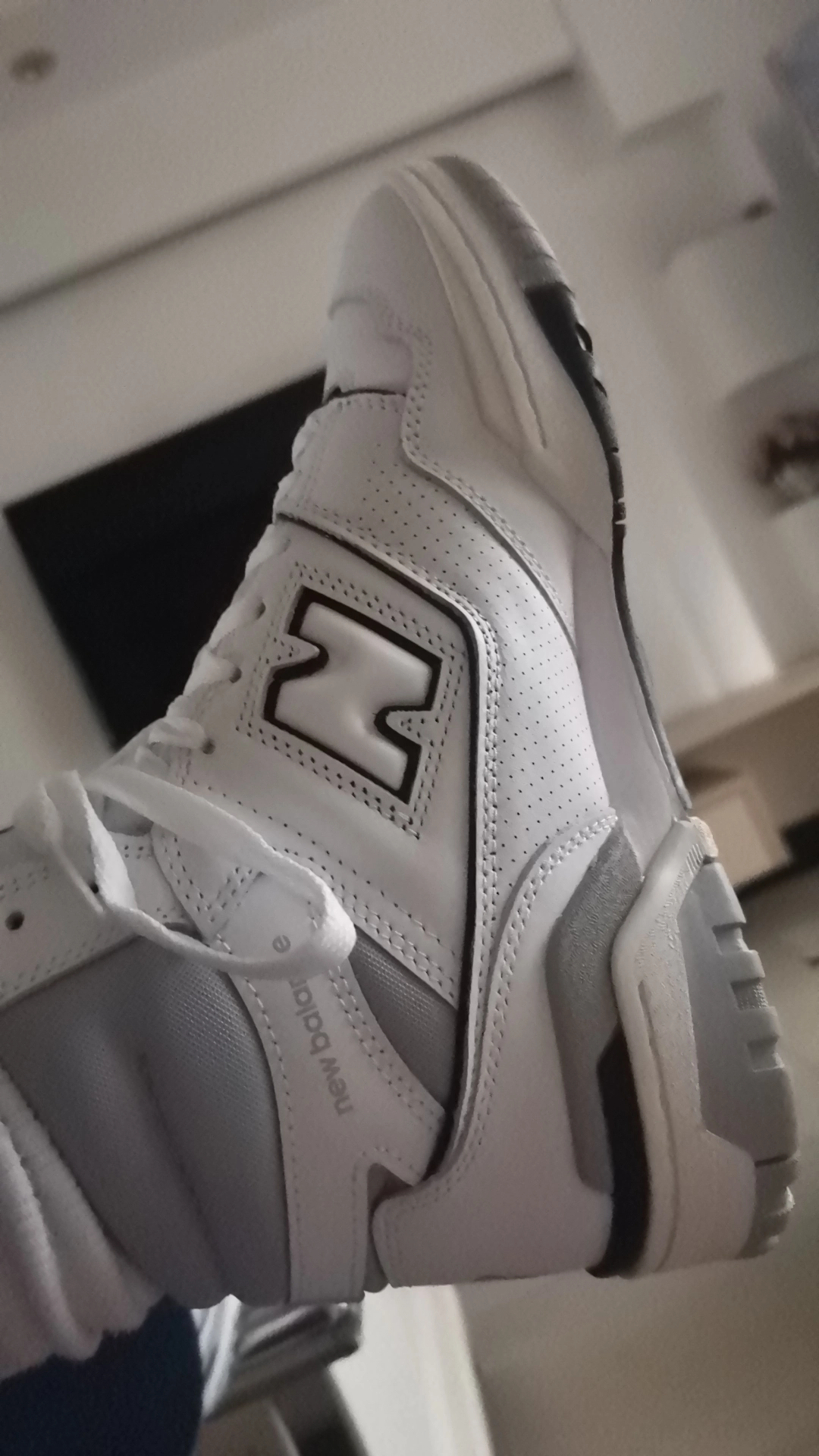 custom review-New Balance NB 650 Series MID Топ Винтажные Баскетбольные Кроссовки Унисекс Белый Серый