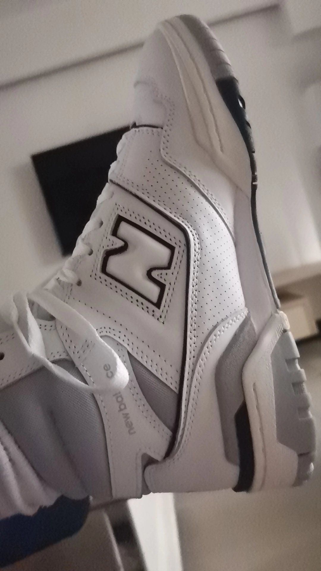 custom review-New Balance NB 650 Series MID Топ Винтажные Баскетбольные Кроссовки Унисекс Белый Серый