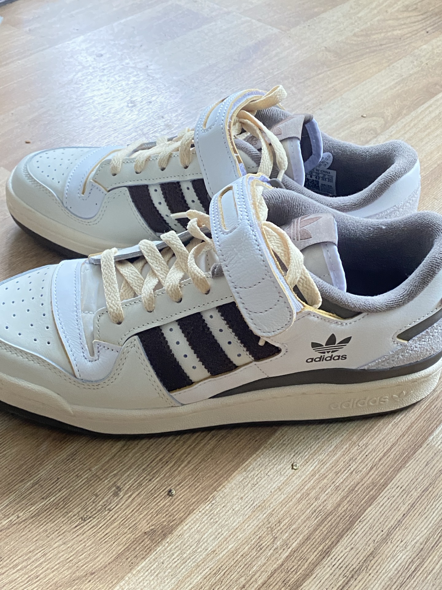 custom review-Adidas Originals FORUM 84 Low 'Simple' Коричневый Низкий Топ Скейтборд Кроссовки Унисекс Мокко Белый Коричневый