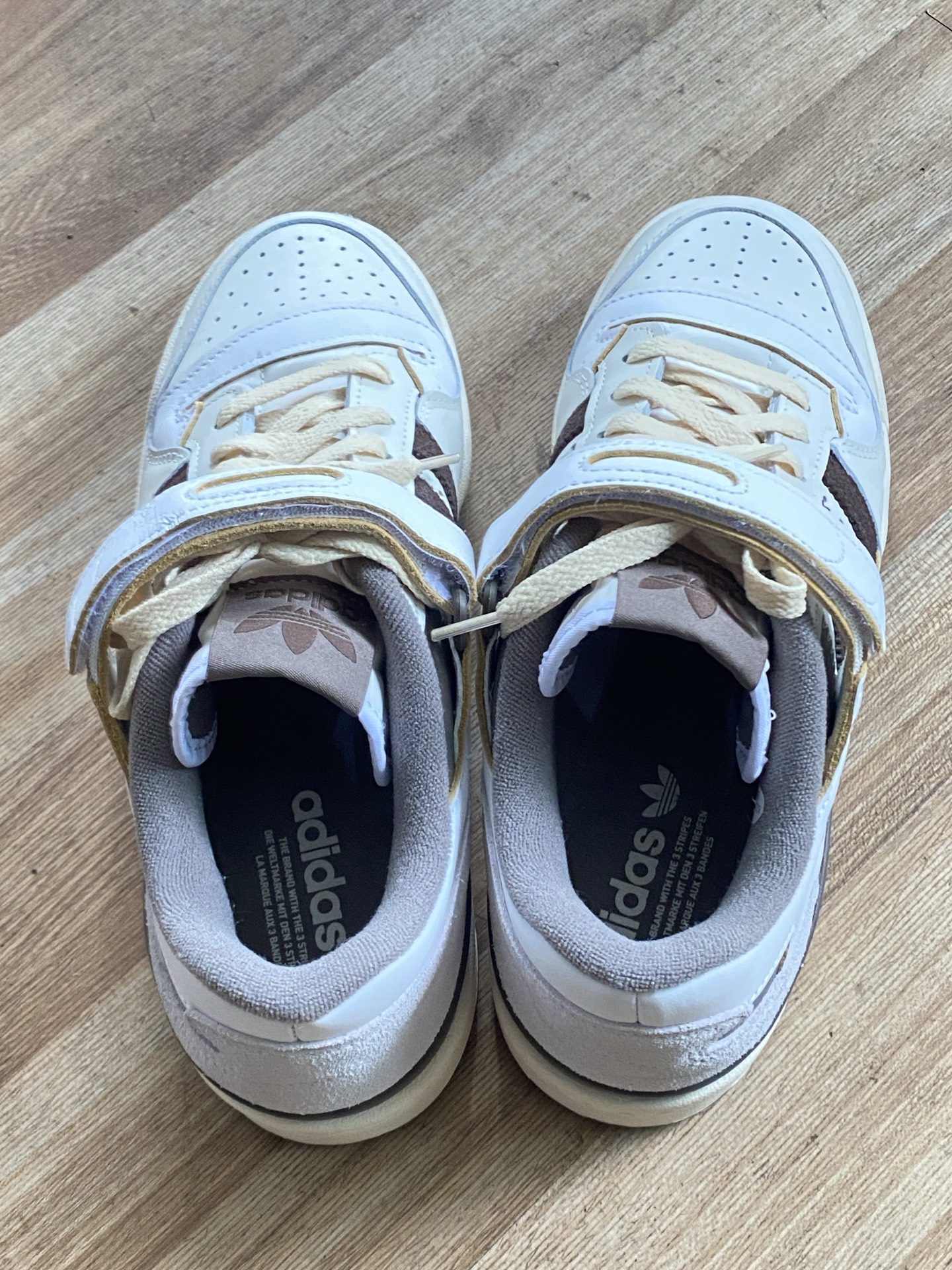 custom review-Adidas Originals FORUM 84 Low 'Simple' Коричневый Низкий Топ Скейтборд Кроссовки Унисекс Мокко Белый Коричневый