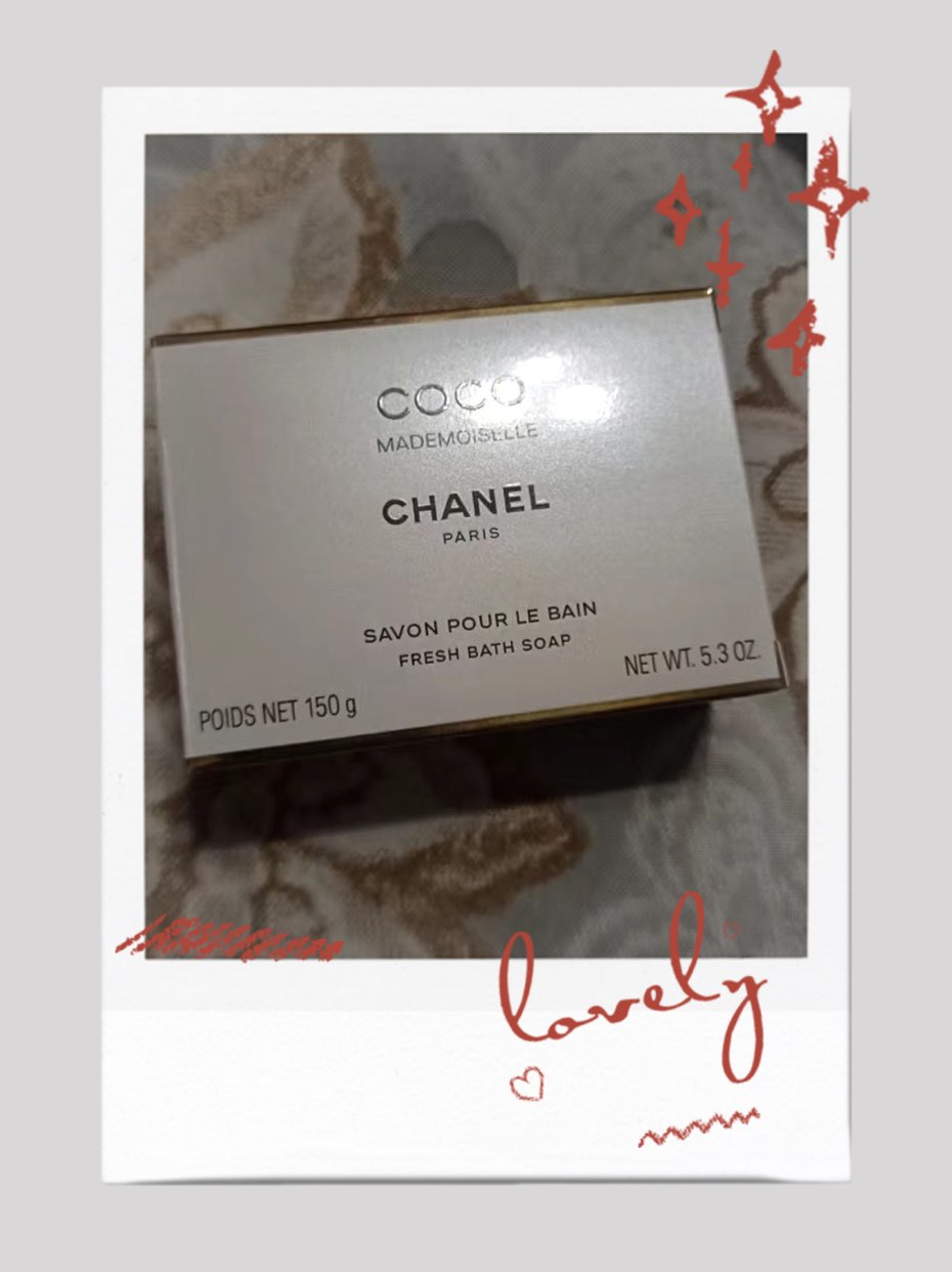香奈儿coco香皂,非常好看,香皂做工精细,跟香水一样的味道~#香皂推荐