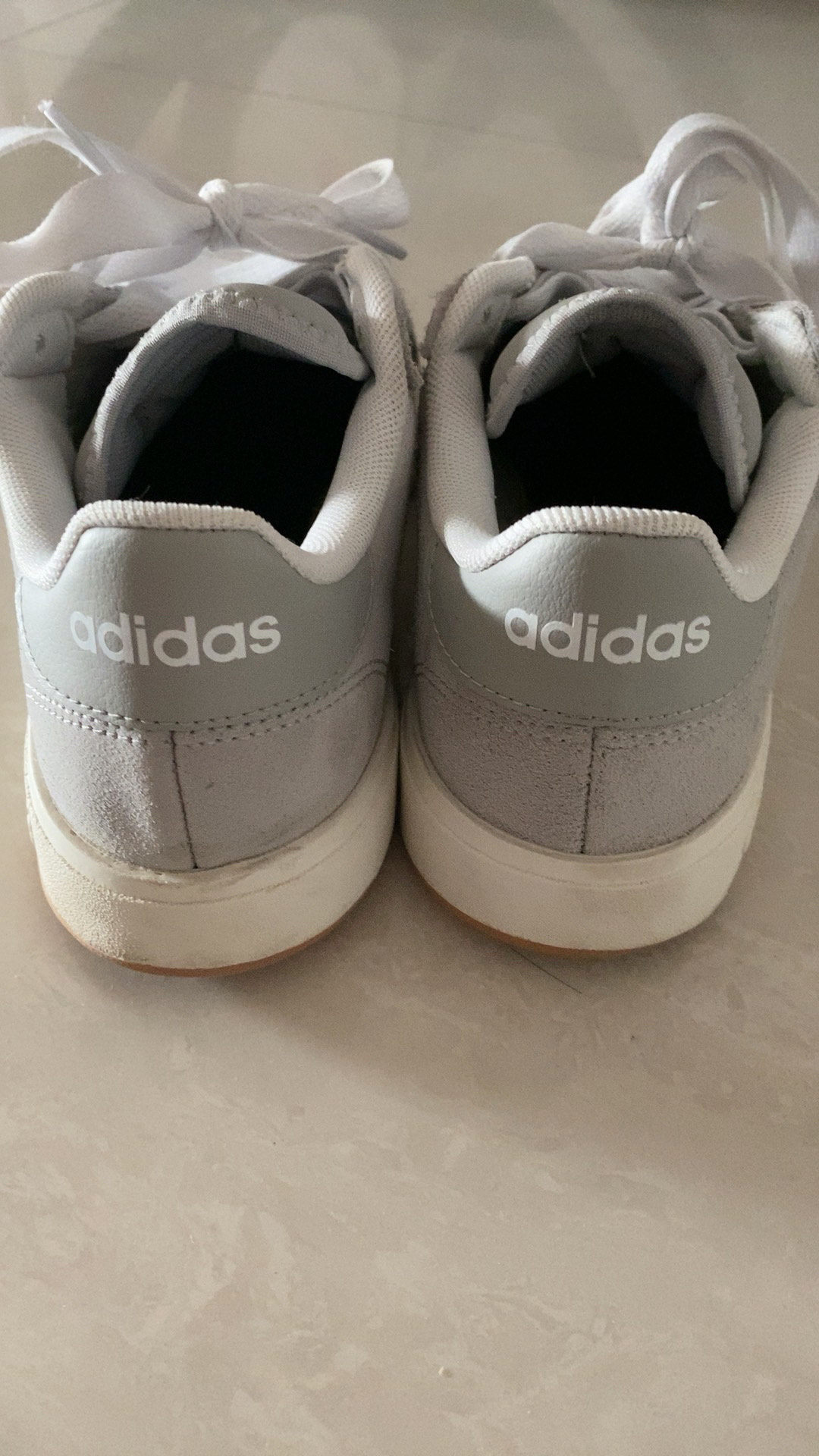 custom review-Adidas Grand Court Base 00s Low Топ Скейтборд Кроссовки Унисекс Серый Белый