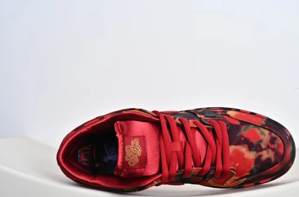 custom review-Nike Dunk SB Скейтборд Кроссовки Низкие Красные Унисекс