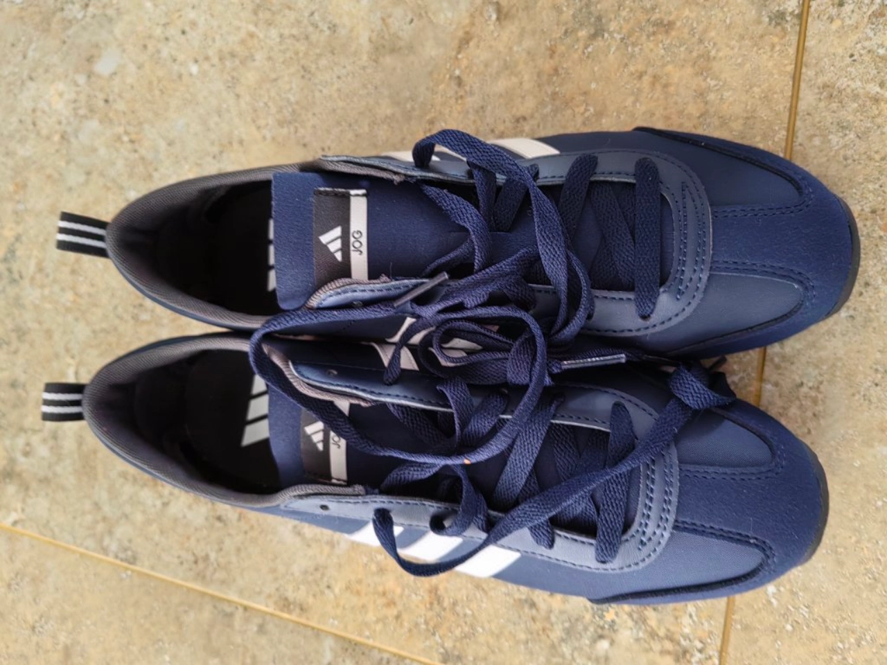 custom review-ADIDAS NEO VS JOG 2,0 Дышащий и Износостойкий Низкий Топ Повседневные Городские Кроссовки для Коммутации и Бега Унисекс Сине-Белый