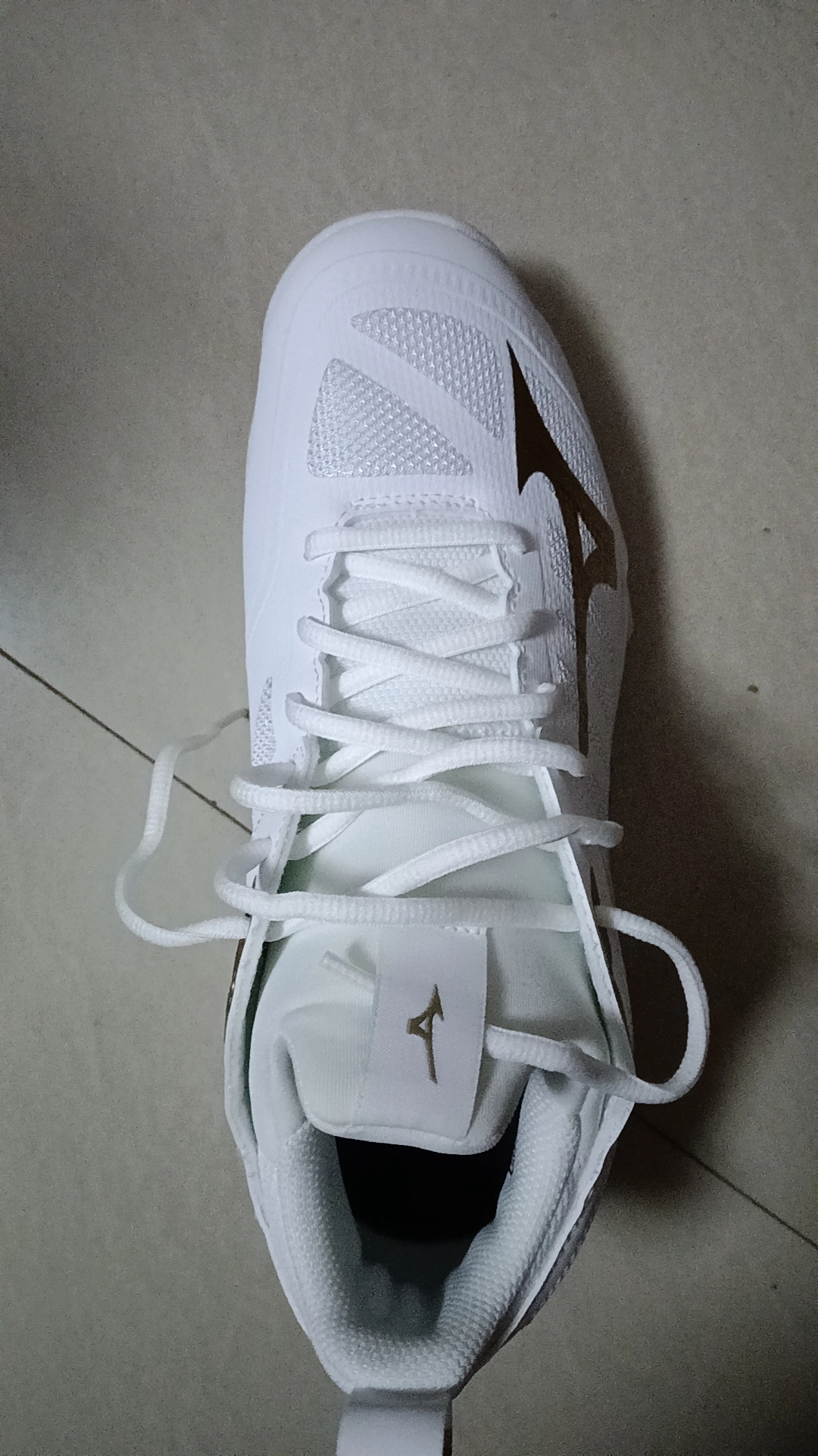 custom review-Mizuno Wave Dimension Амортизирующие шоки противоскользящие устойчивые к истиранию низкий топ кроссовки для тренировок унисекс белый золото