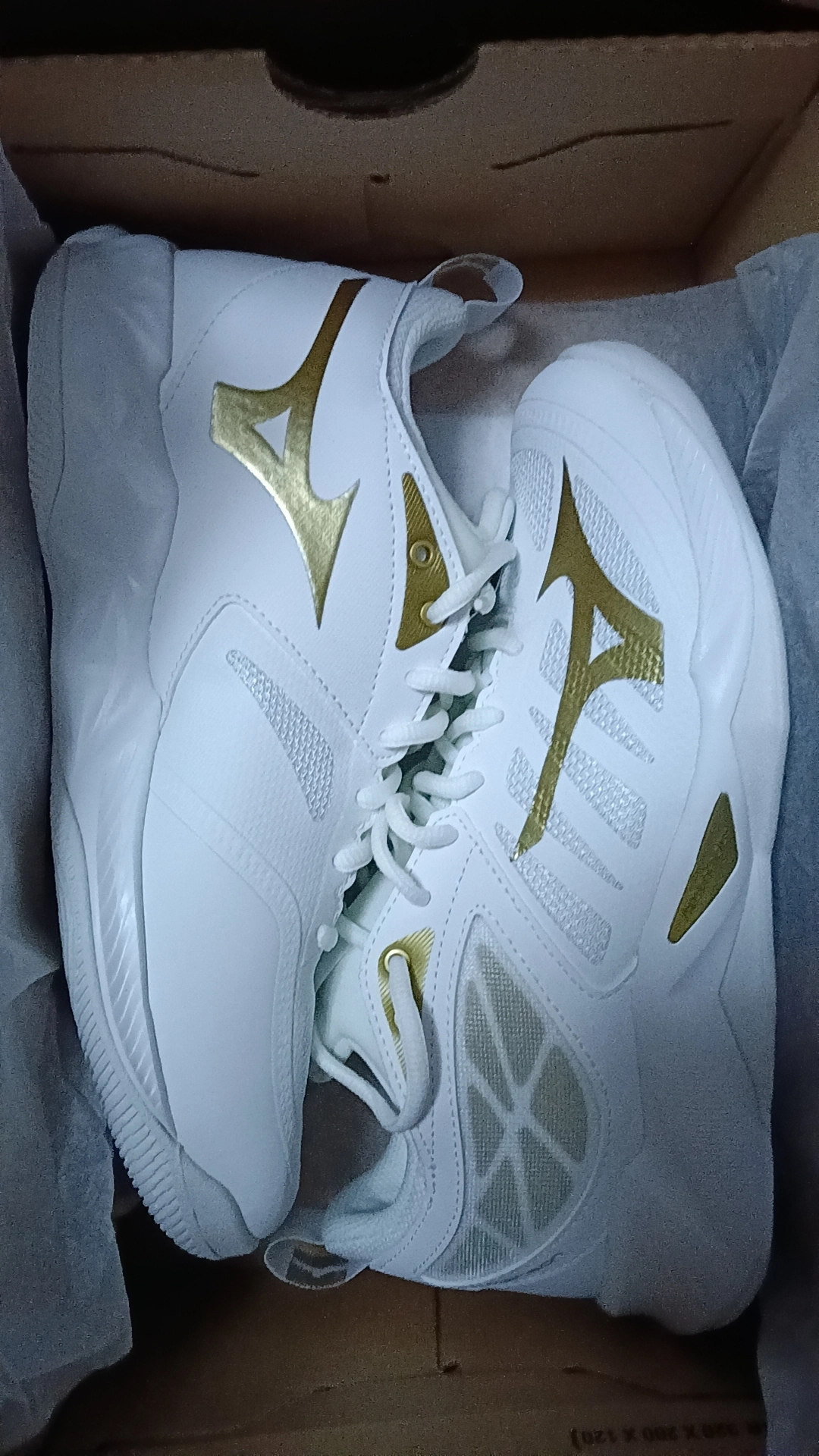 custom review-Mizuno Wave Dimension Амортизирующие шоки противоскользящие устойчивые к истиранию низкий топ кроссовки для тренировок унисекс белый золото